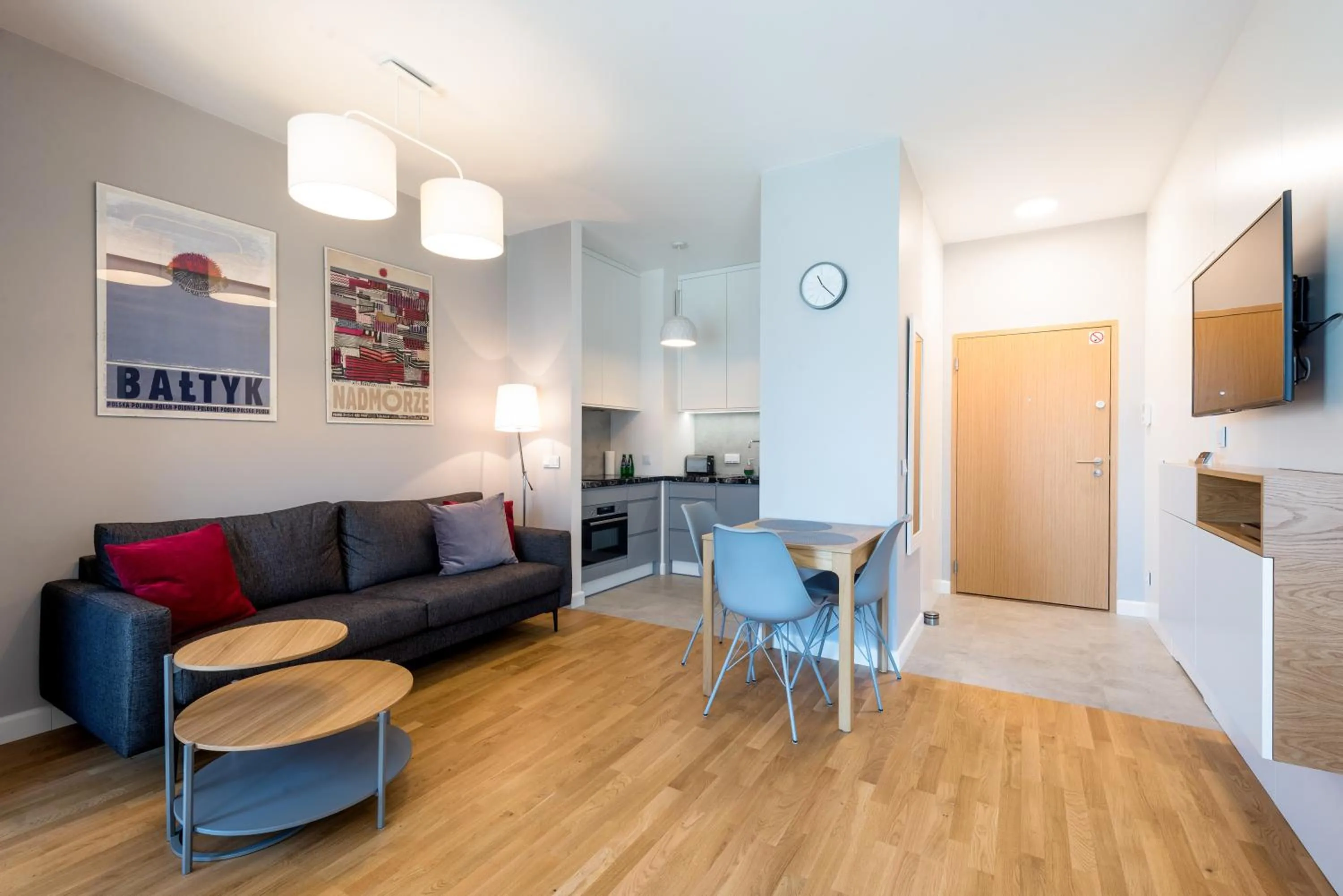 Living room in ApartHotel Kolejowa Apartamenty