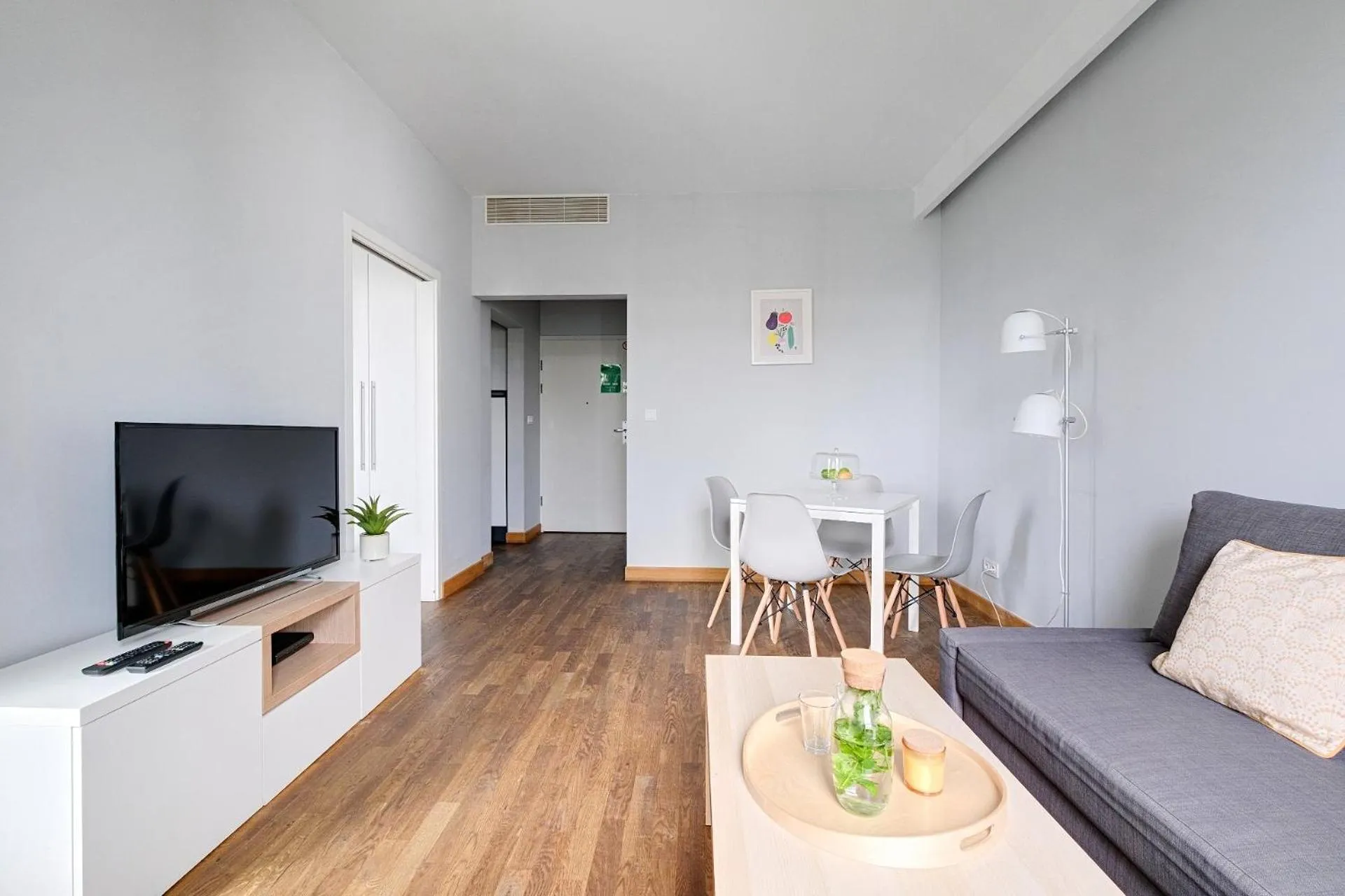 Living room in ApartHotel Kolejowa Apartamenty