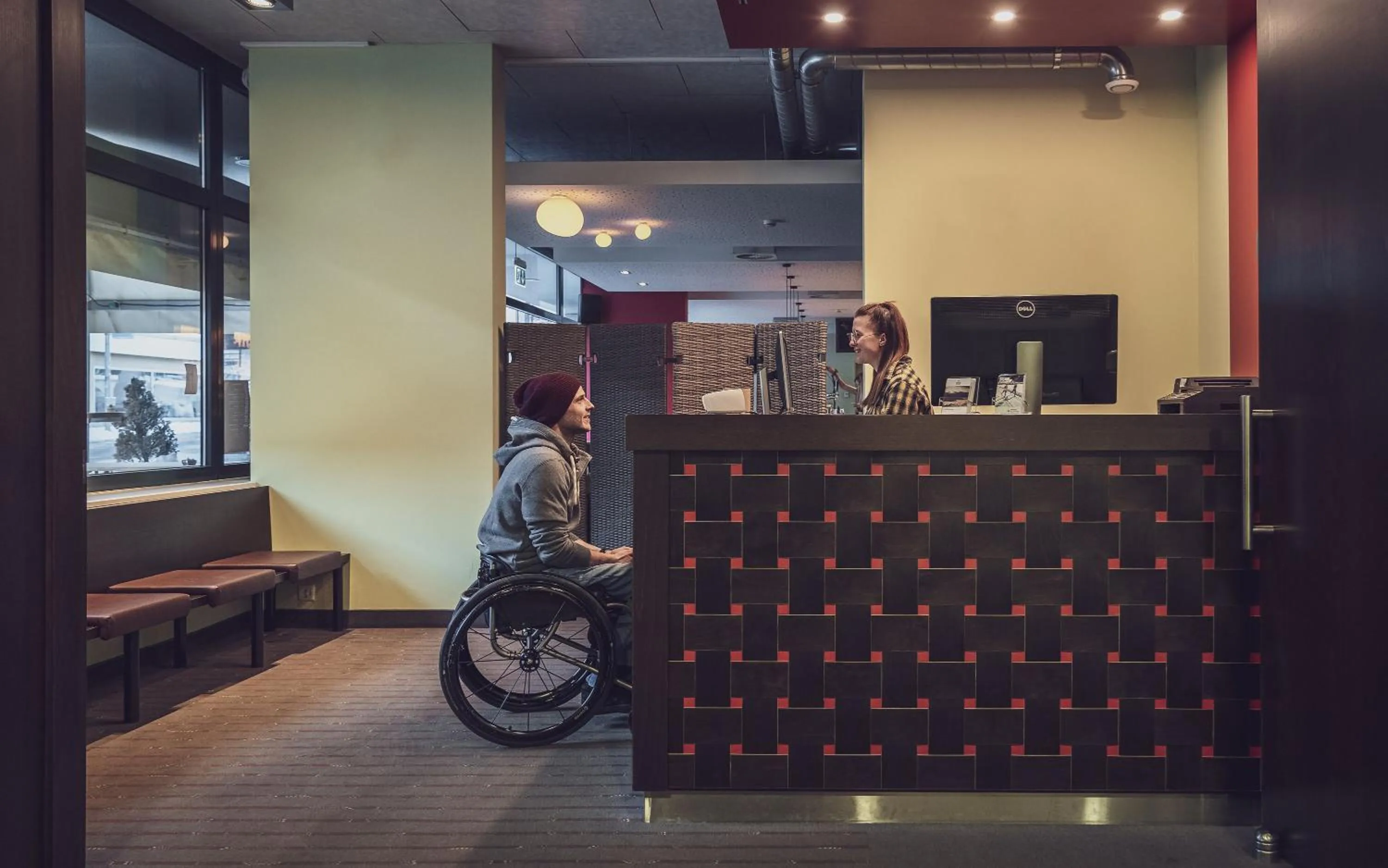 Lobby or reception in Hotel Ochsen 2 by Mountain Hotels