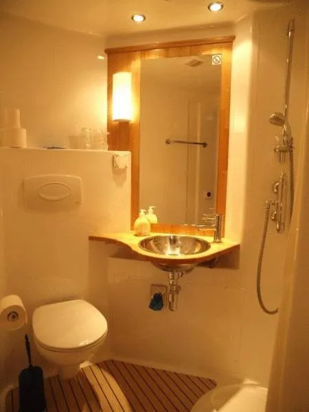 Bathroom in Hôtel Garni Villa Carmen