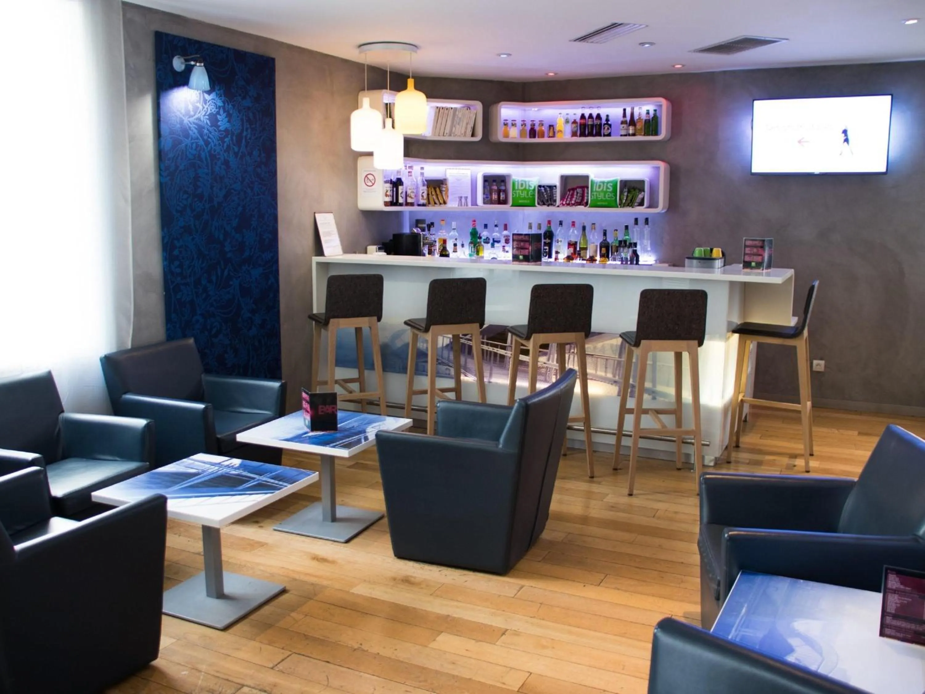 Lounge or bar in ibis Styles Paris Tolbiac Bibliotheque