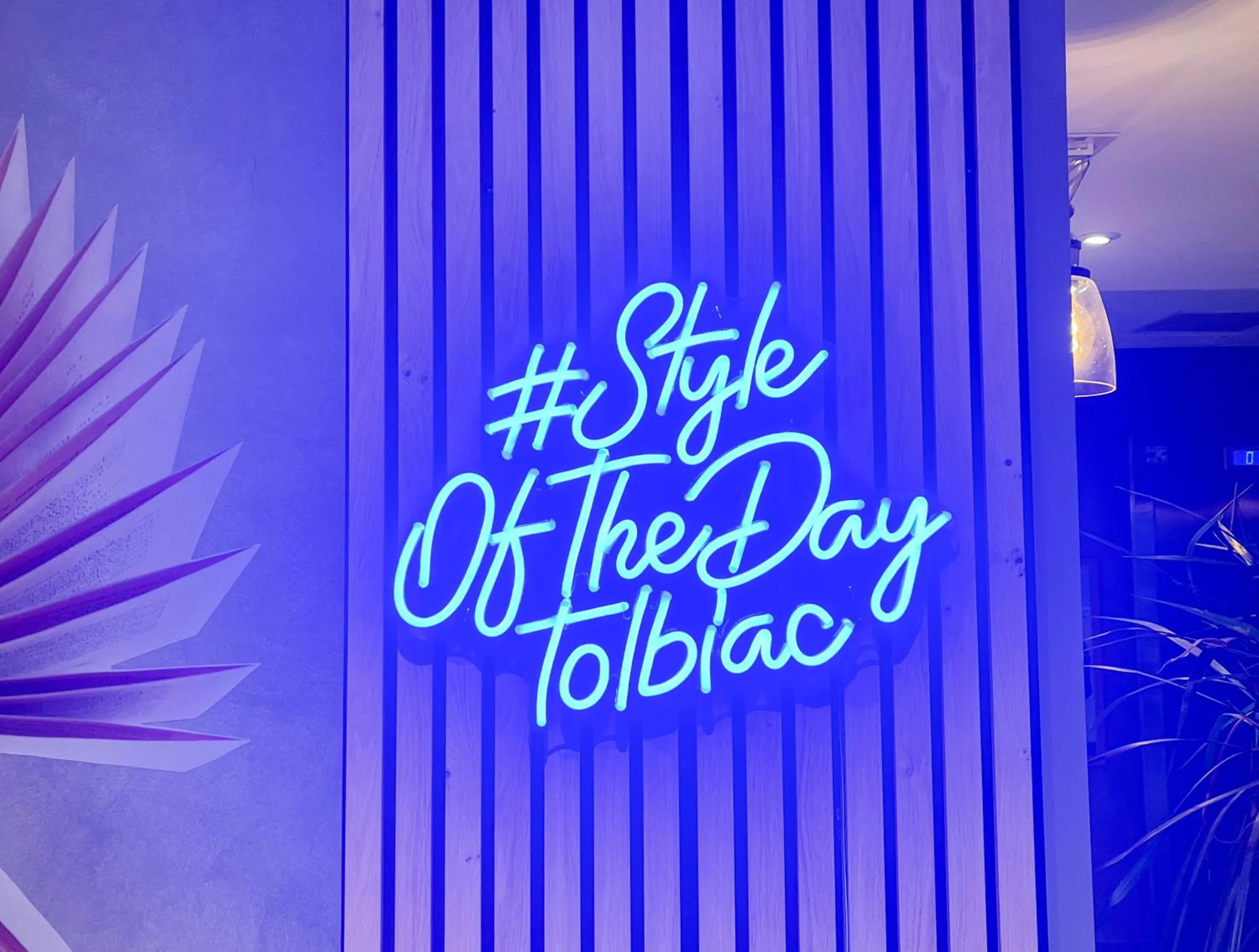 Decorative detail in ibis Styles Paris Tolbiac Bibliotheque