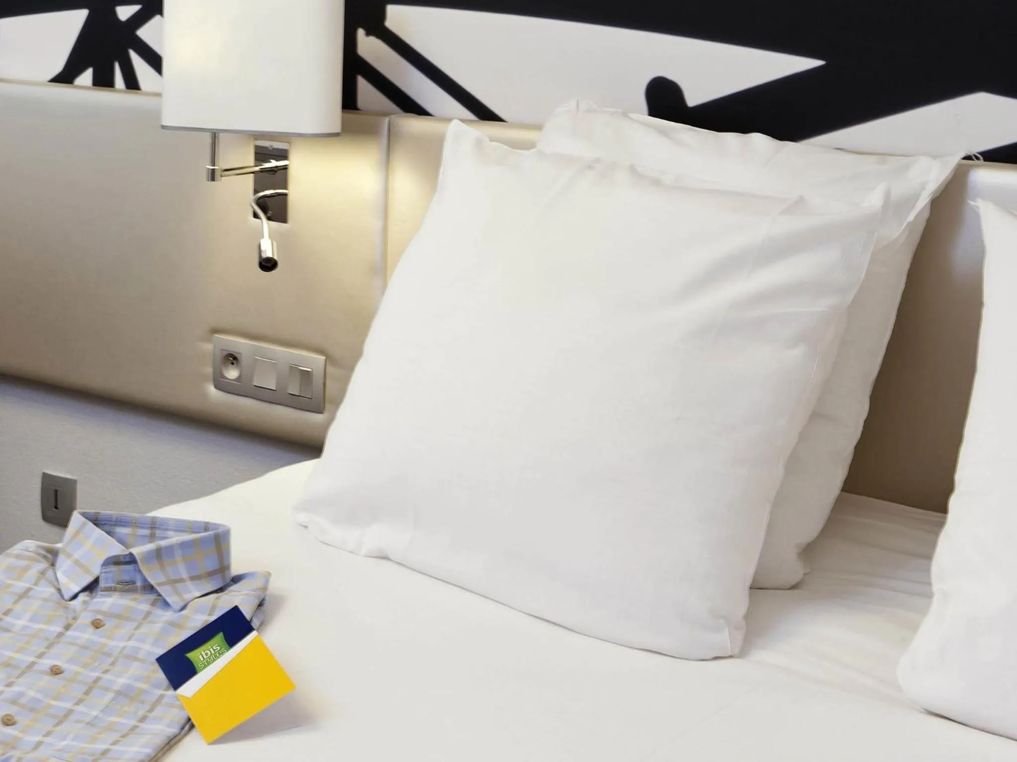 Bedroom, Bed in ibis Styles Paris Tolbiac Bibliotheque