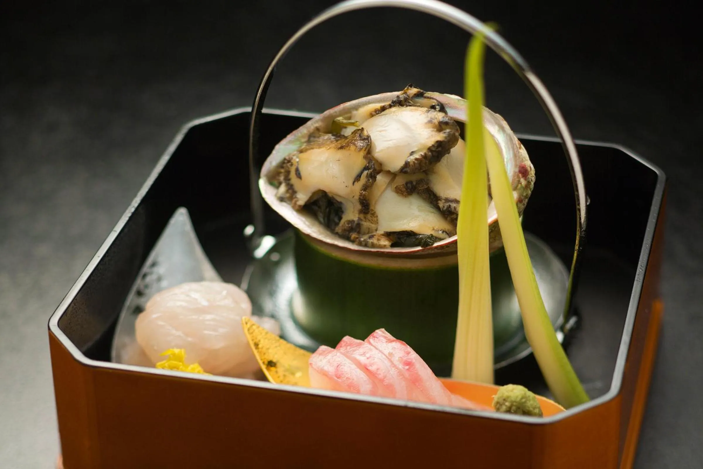 Food close-up in Ryokan KANADE