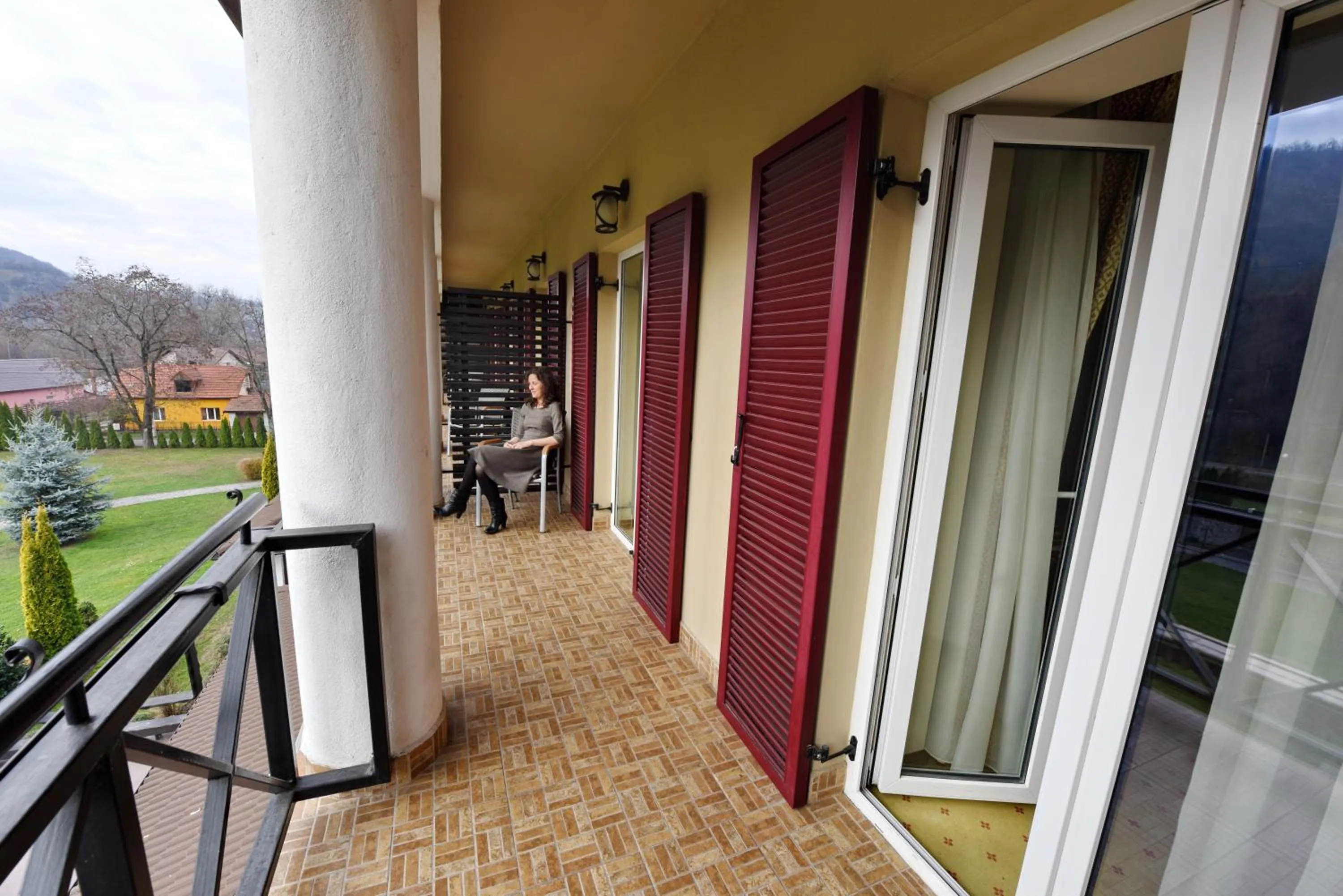 Balcony/Terrace in Hotel Gradina Morii