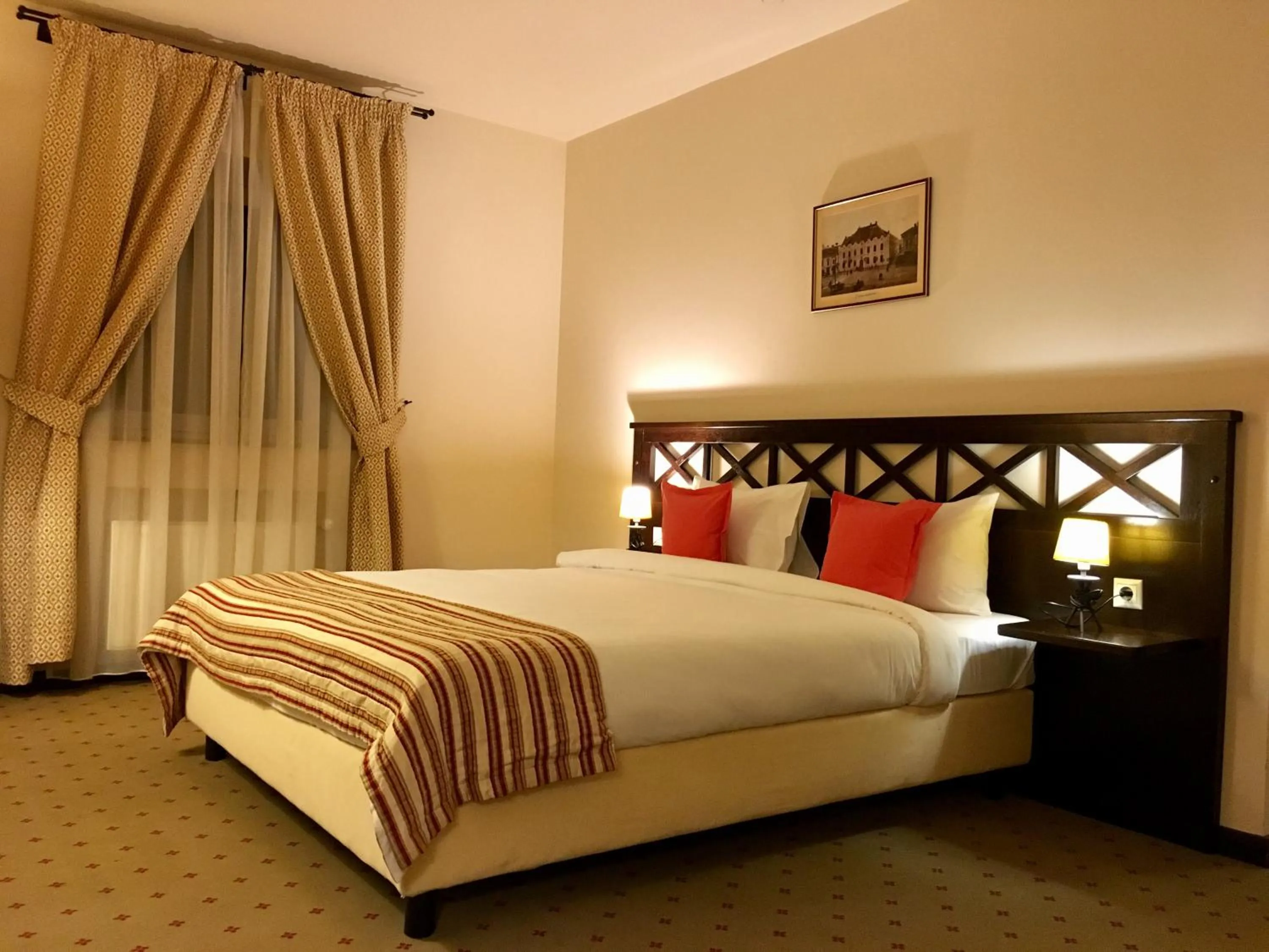 Bedroom, Bed in Hotel Gradina Morii