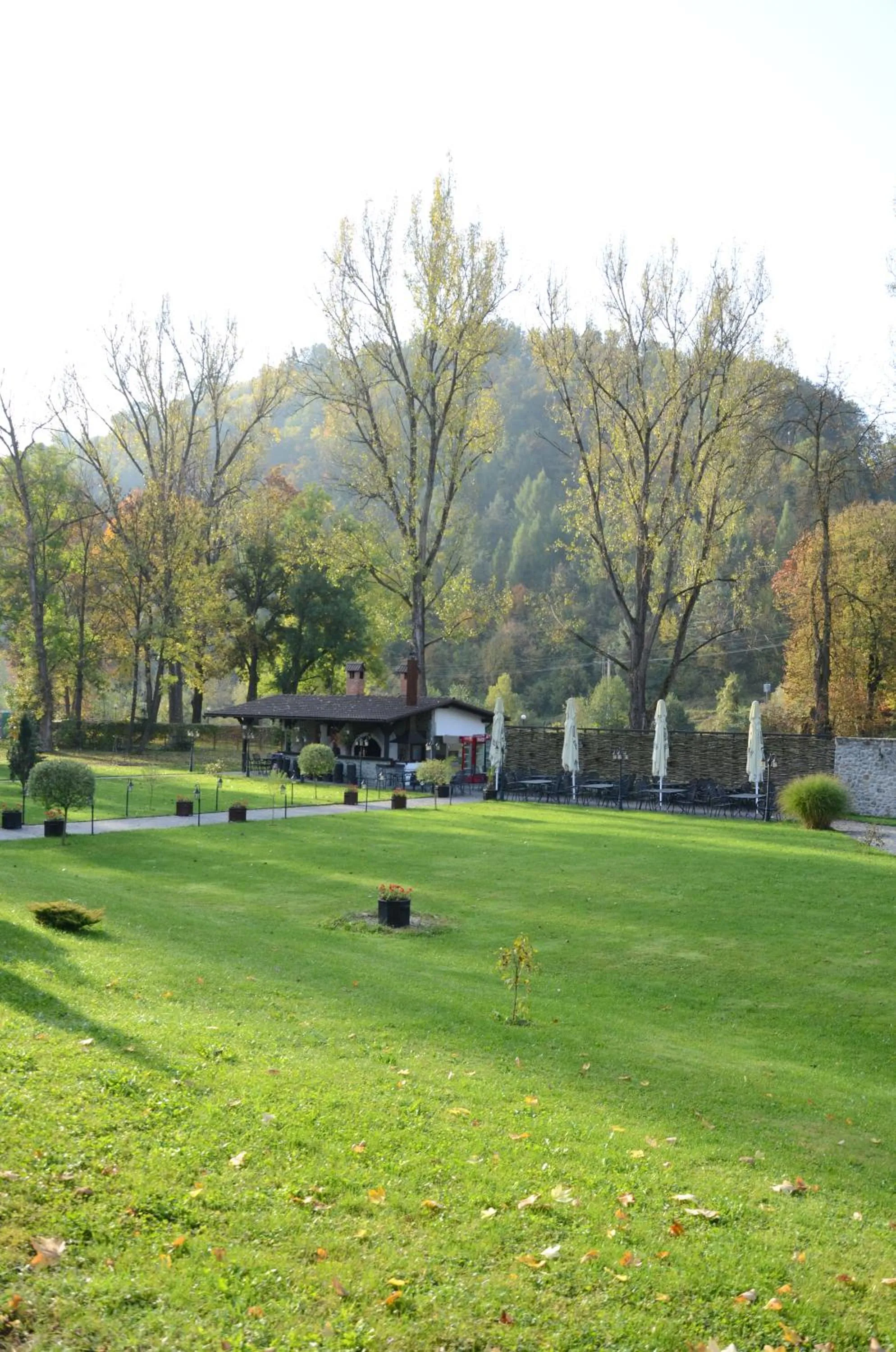 Garden in Hotel Gradina Morii