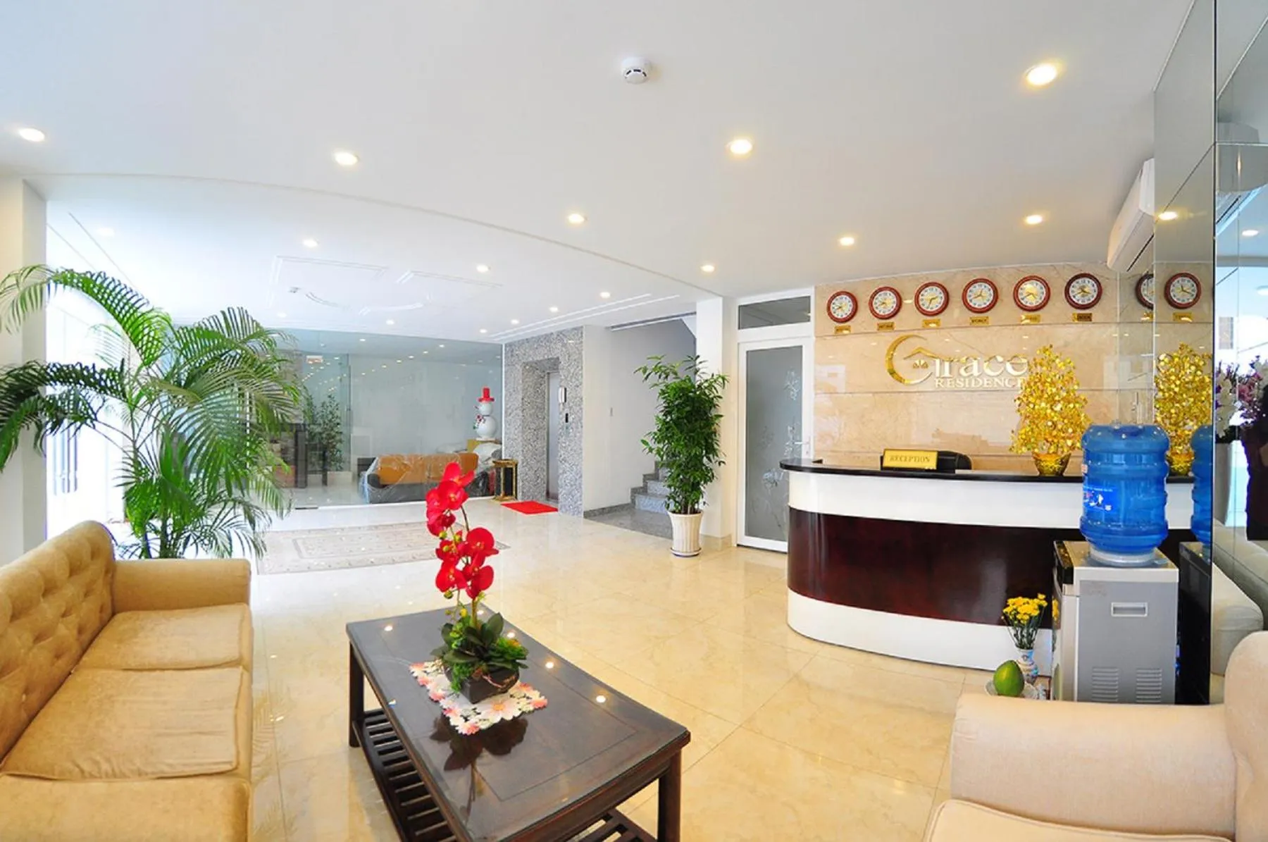 Living room in Grace Apartment - HCM