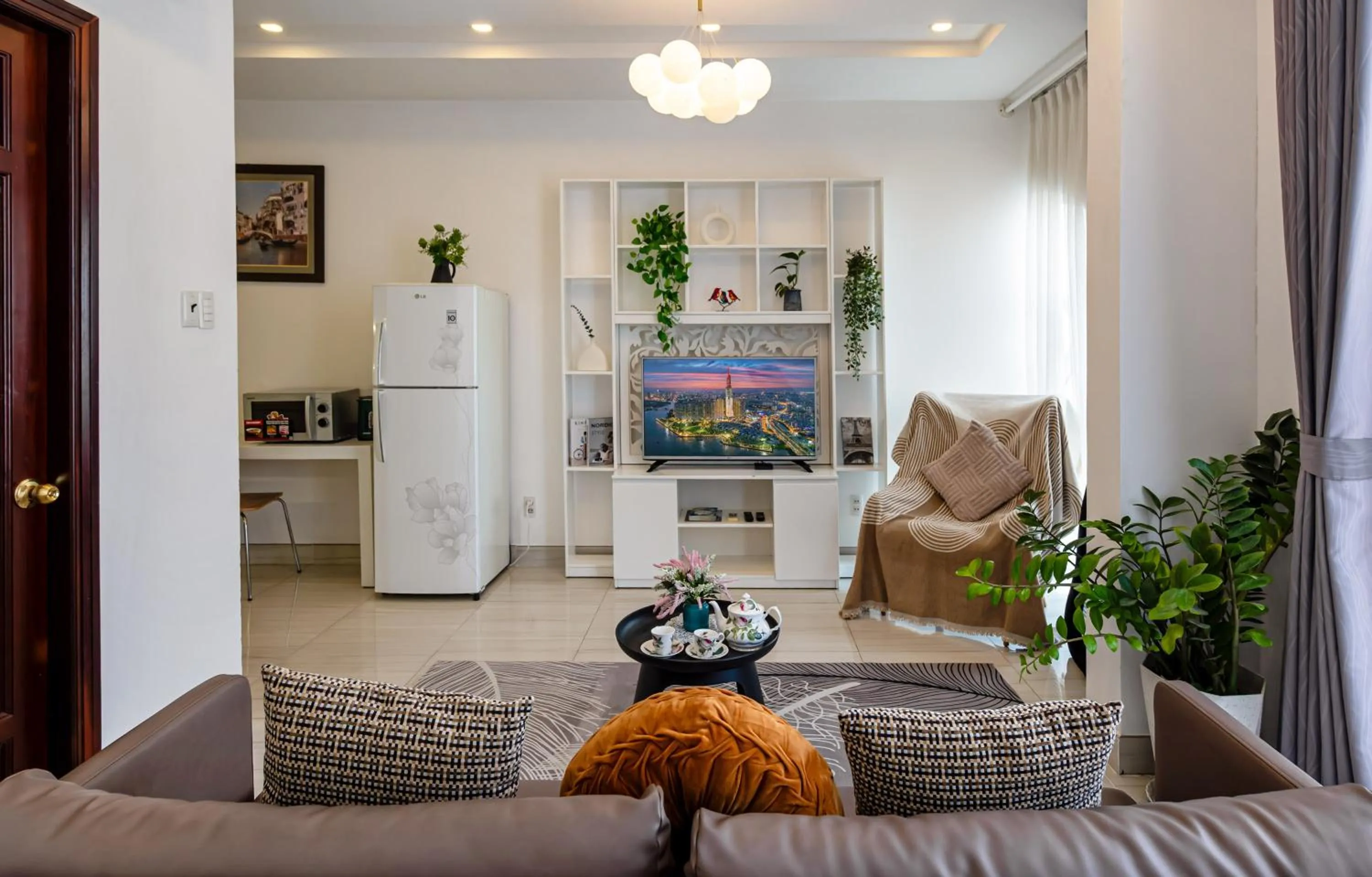 TV and multimedia in Grace Apartment - HCM