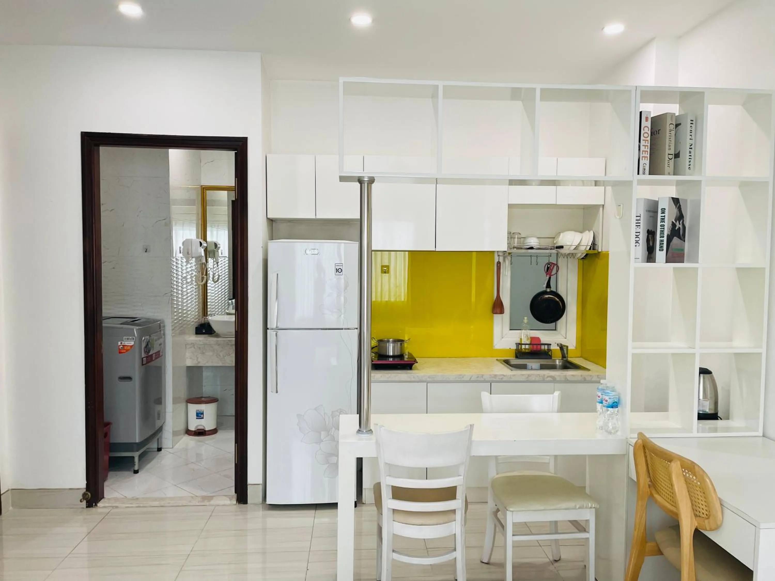 Kitchen or kitchenette in Grace Apartment - HCM