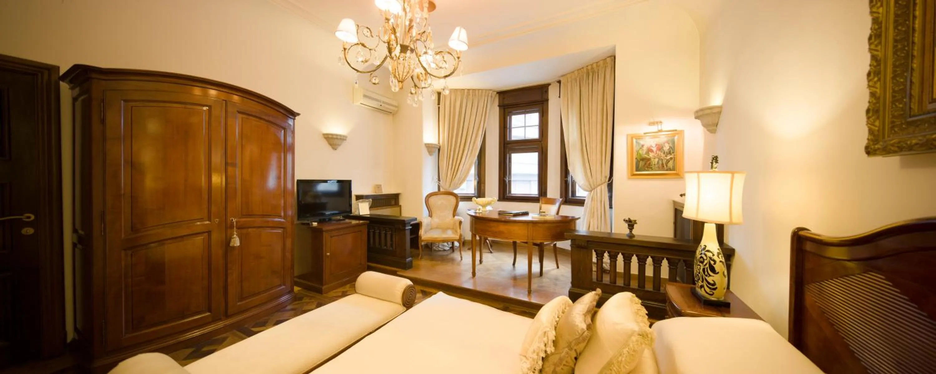 Bed in Scala Boutique-Hotel