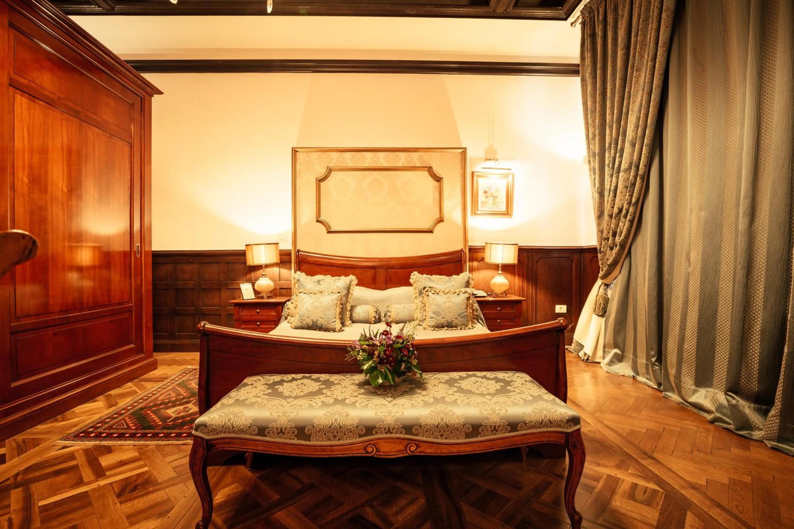 Bed in Scala Boutique-Hotel