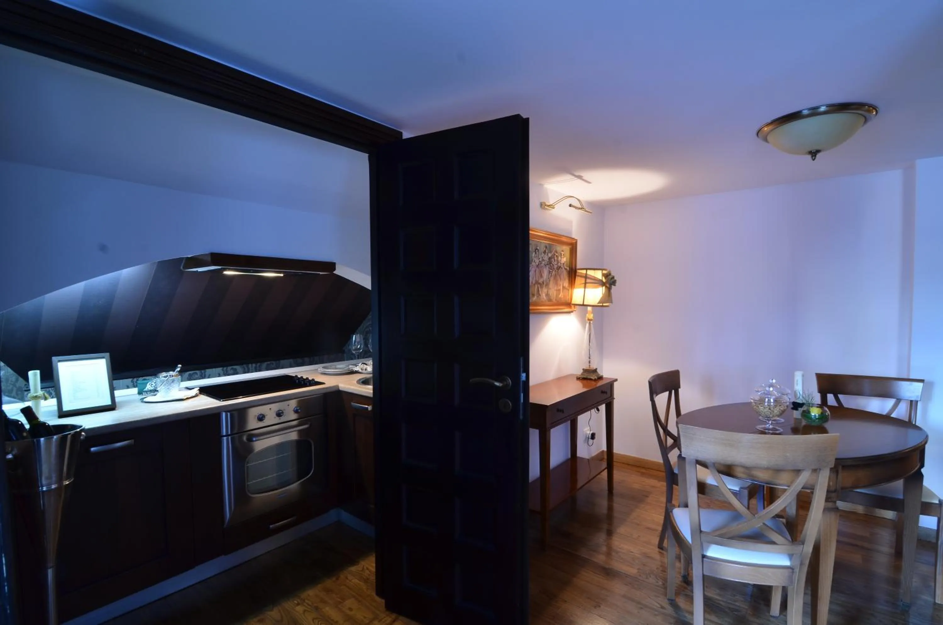 Kitchen or kitchenette in Scala Boutique-Hotel