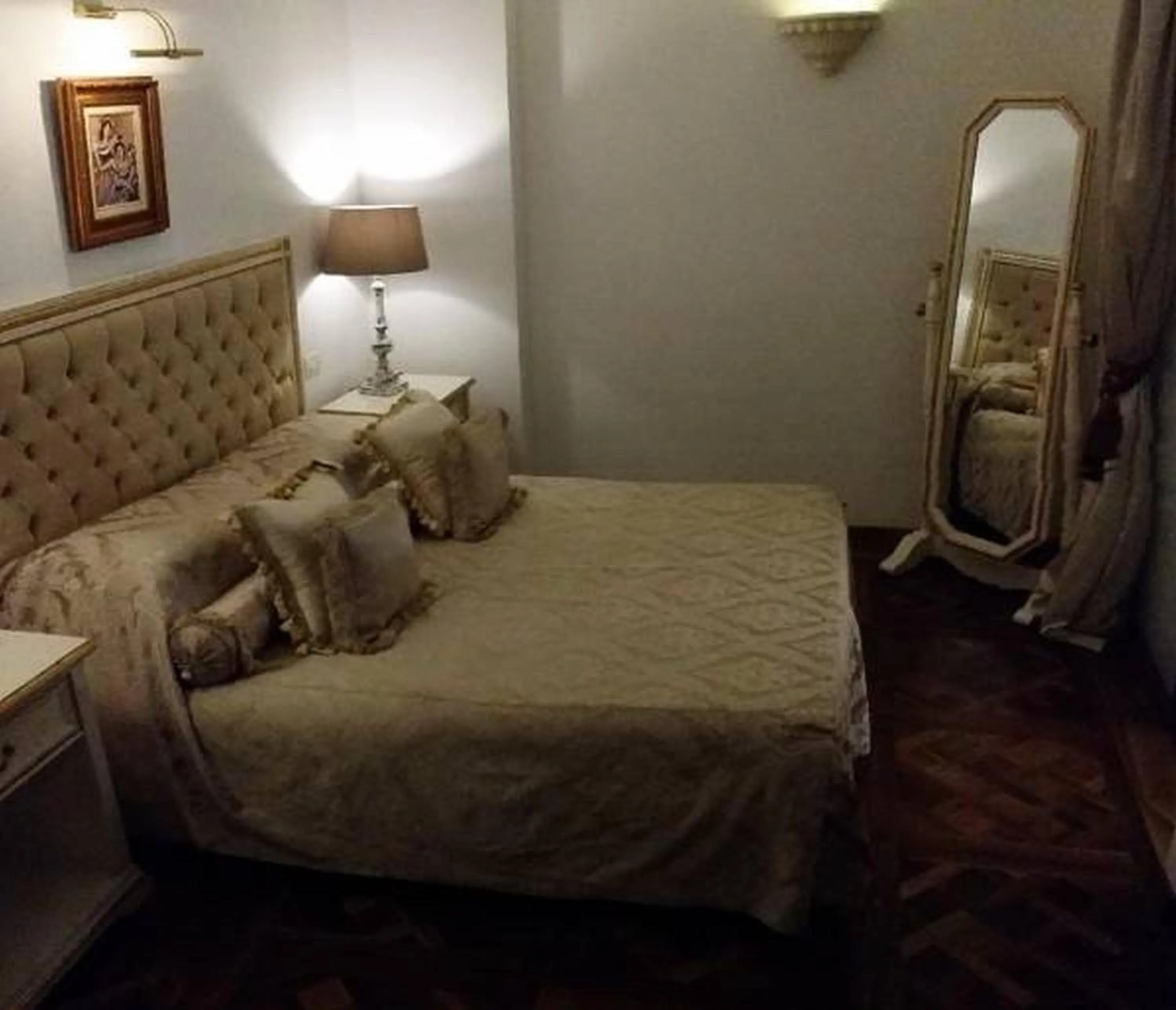 Bed in Scala Boutique-Hotel