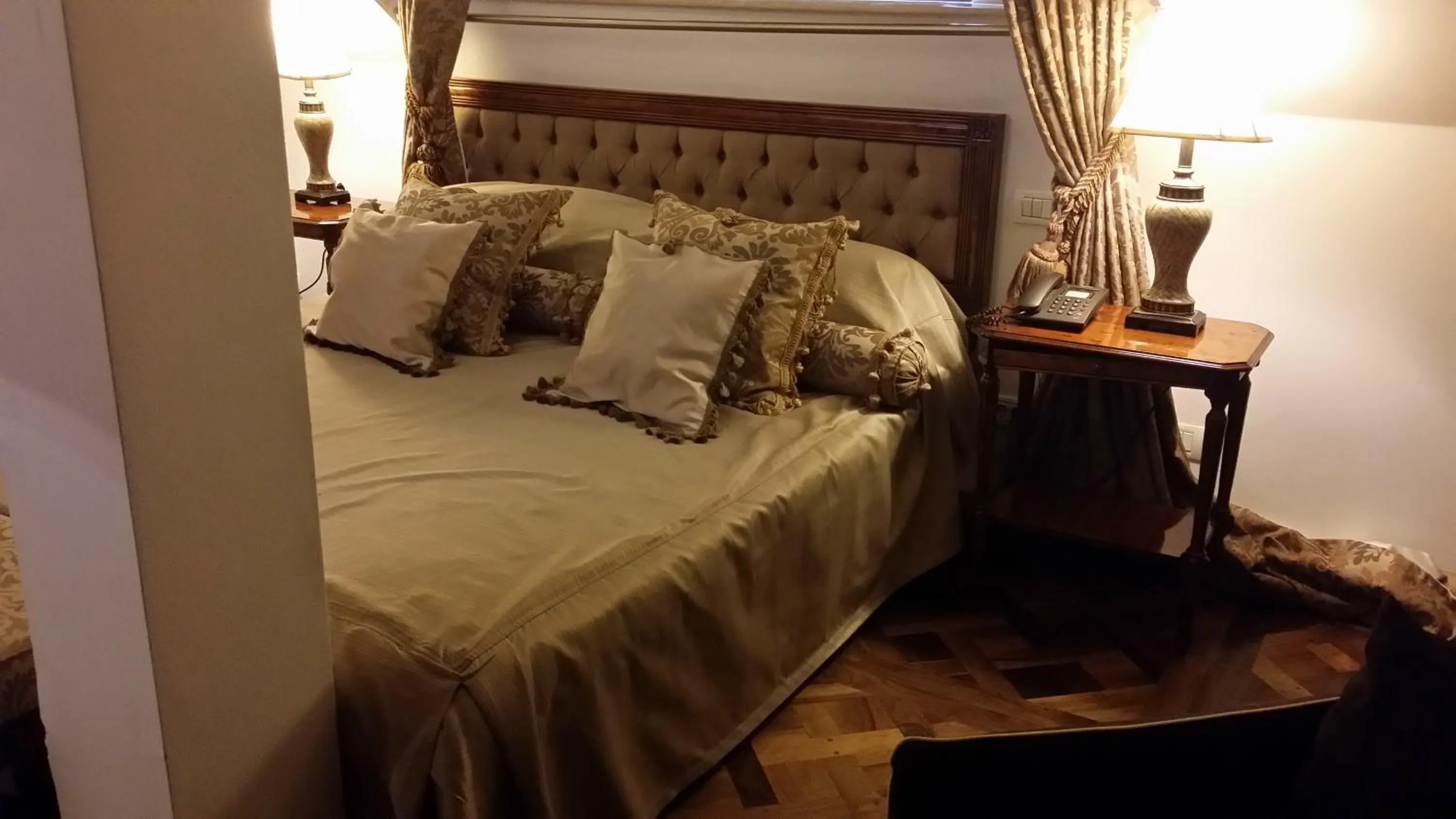 Bed in Scala Boutique-Hotel