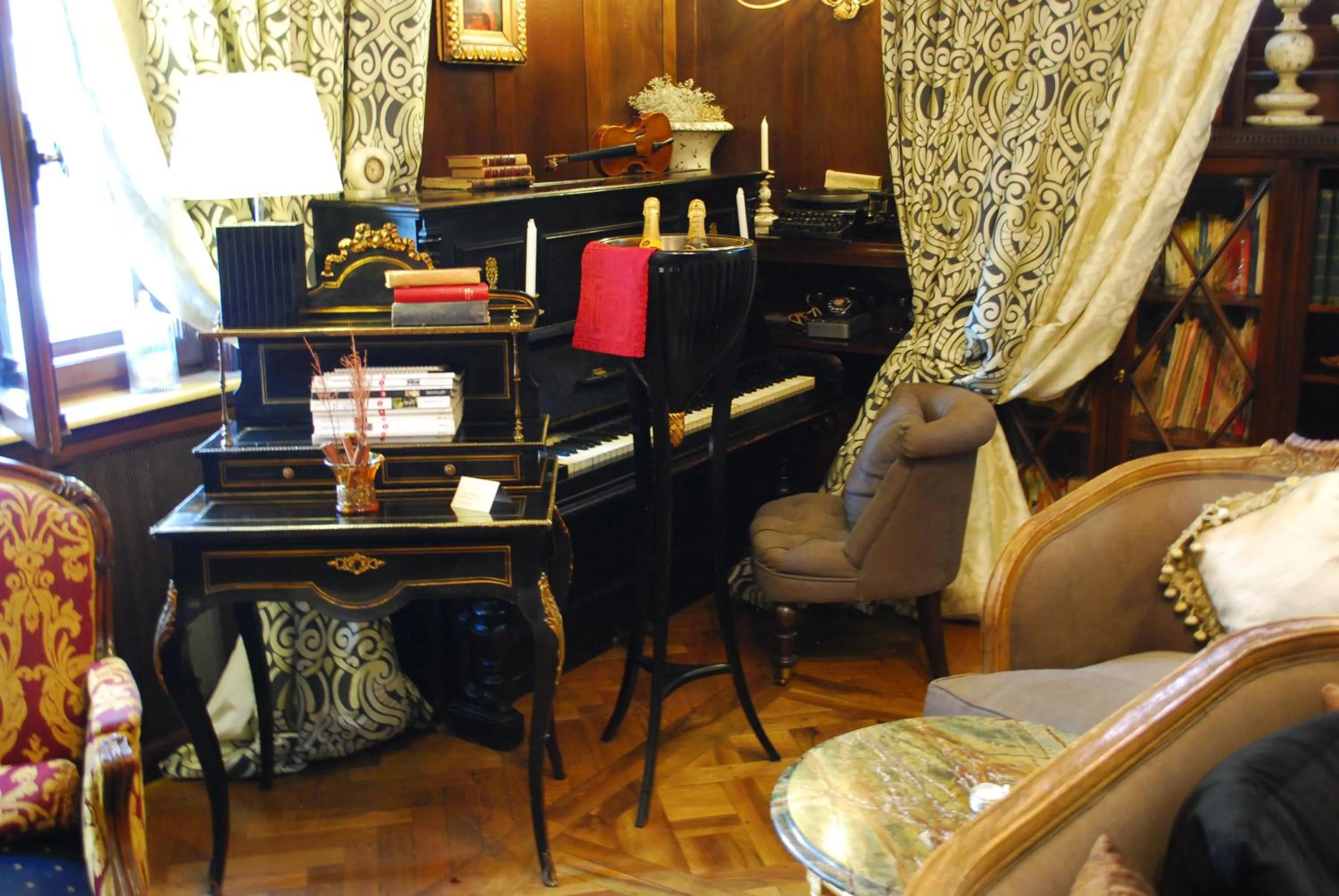 Decorative detail in Scala Boutique-Hotel