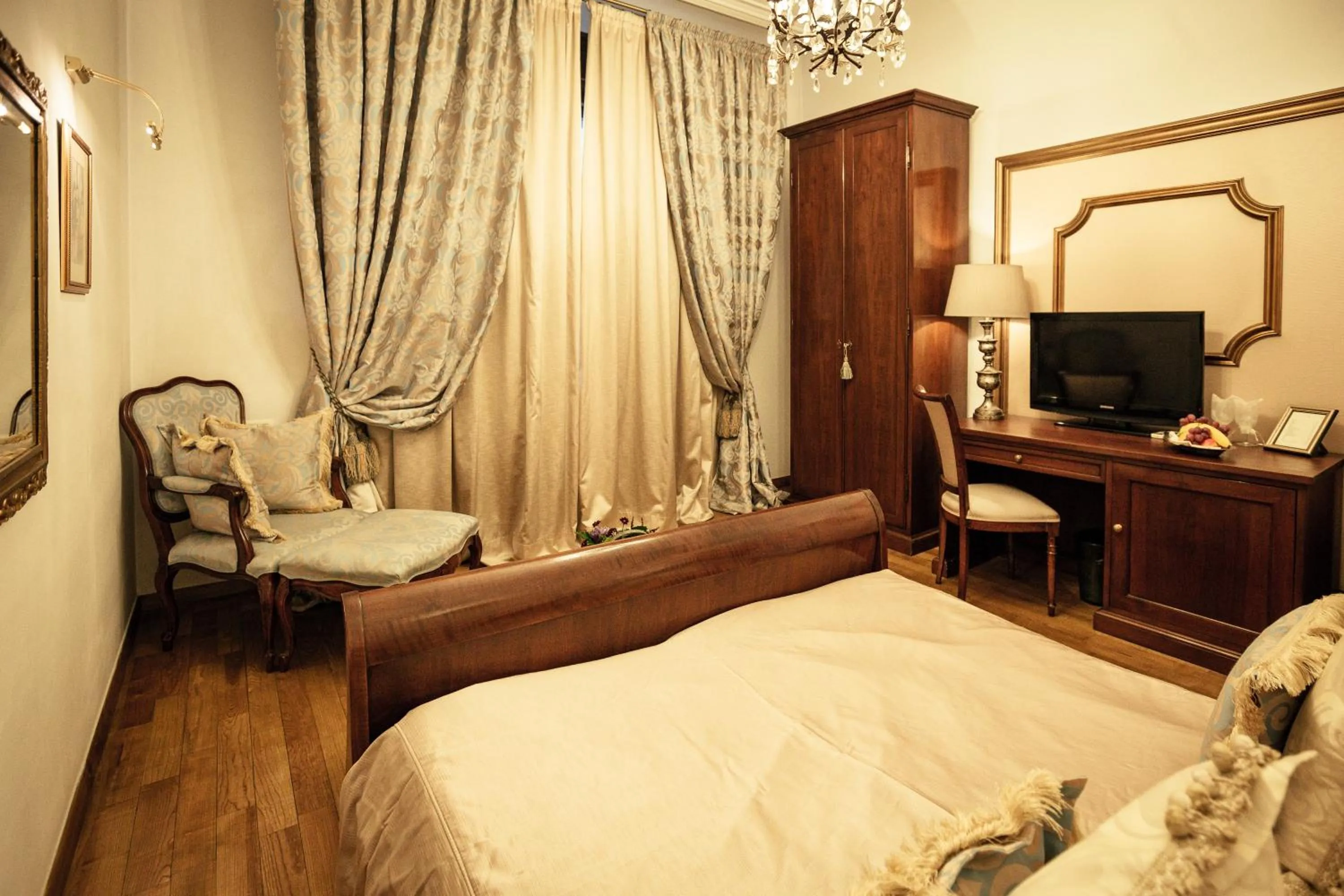 Bed in Scala Boutique-Hotel