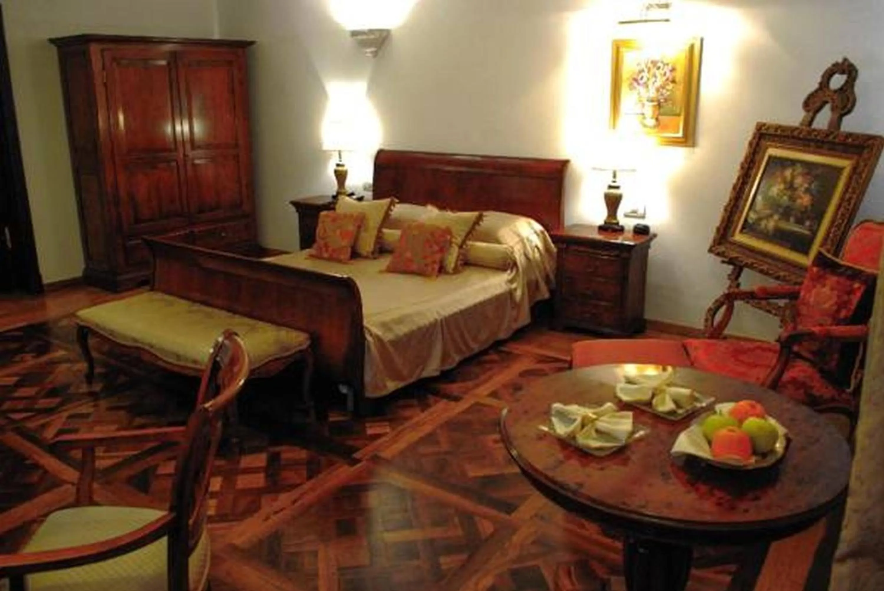 Bed in Scala Boutique-Hotel
