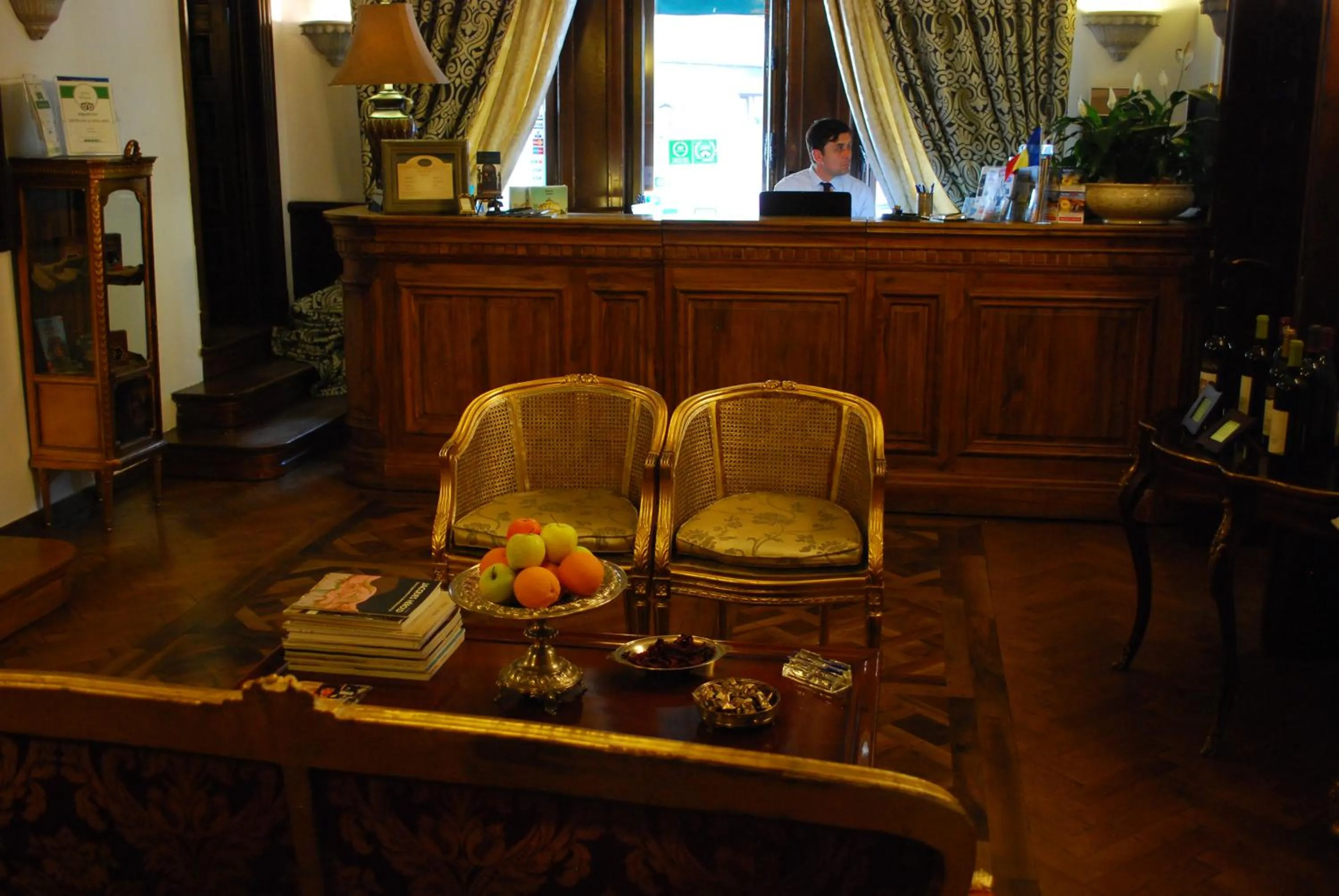 Lobby or reception in Scala Boutique-Hotel