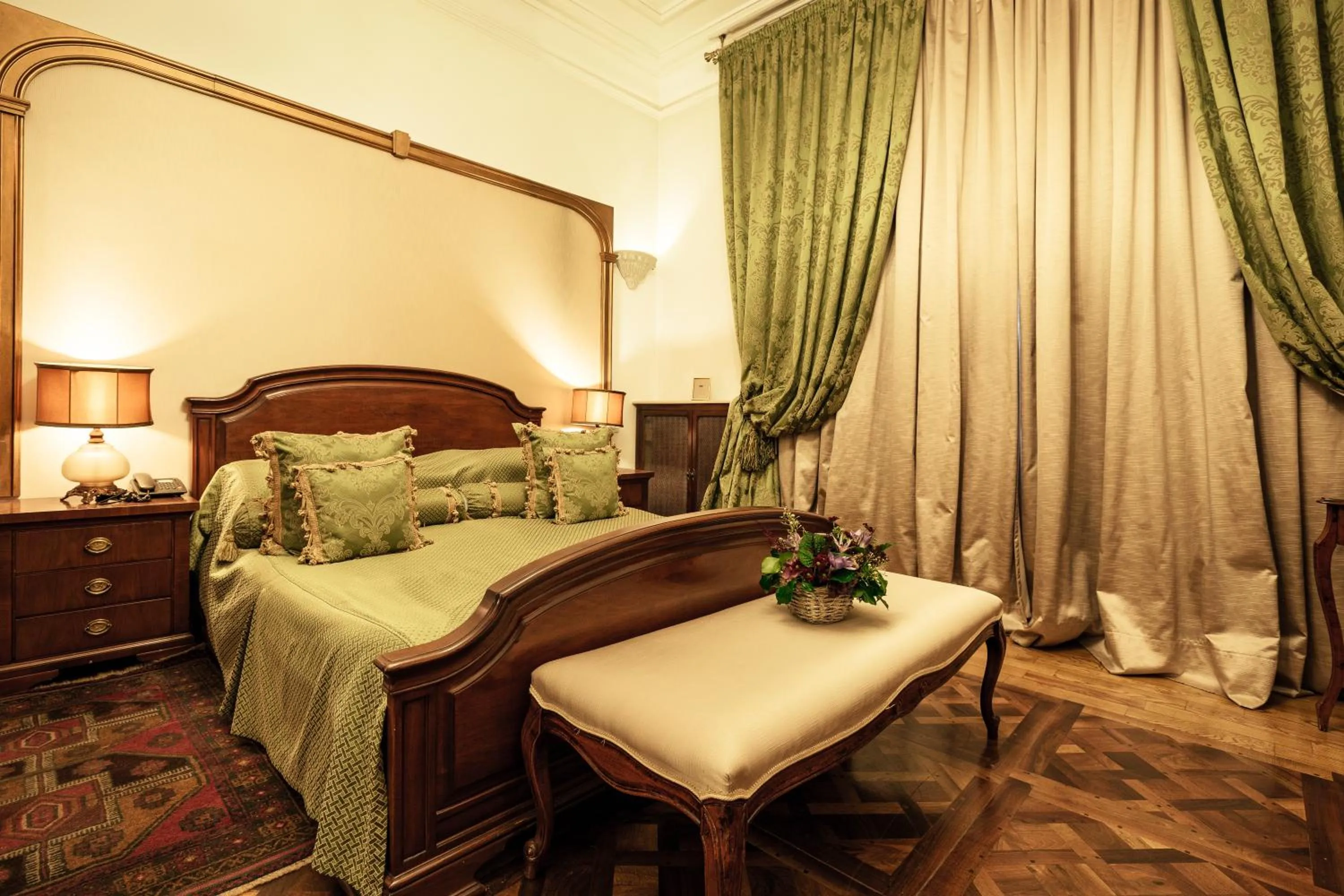 Bed in Scala Boutique-Hotel
