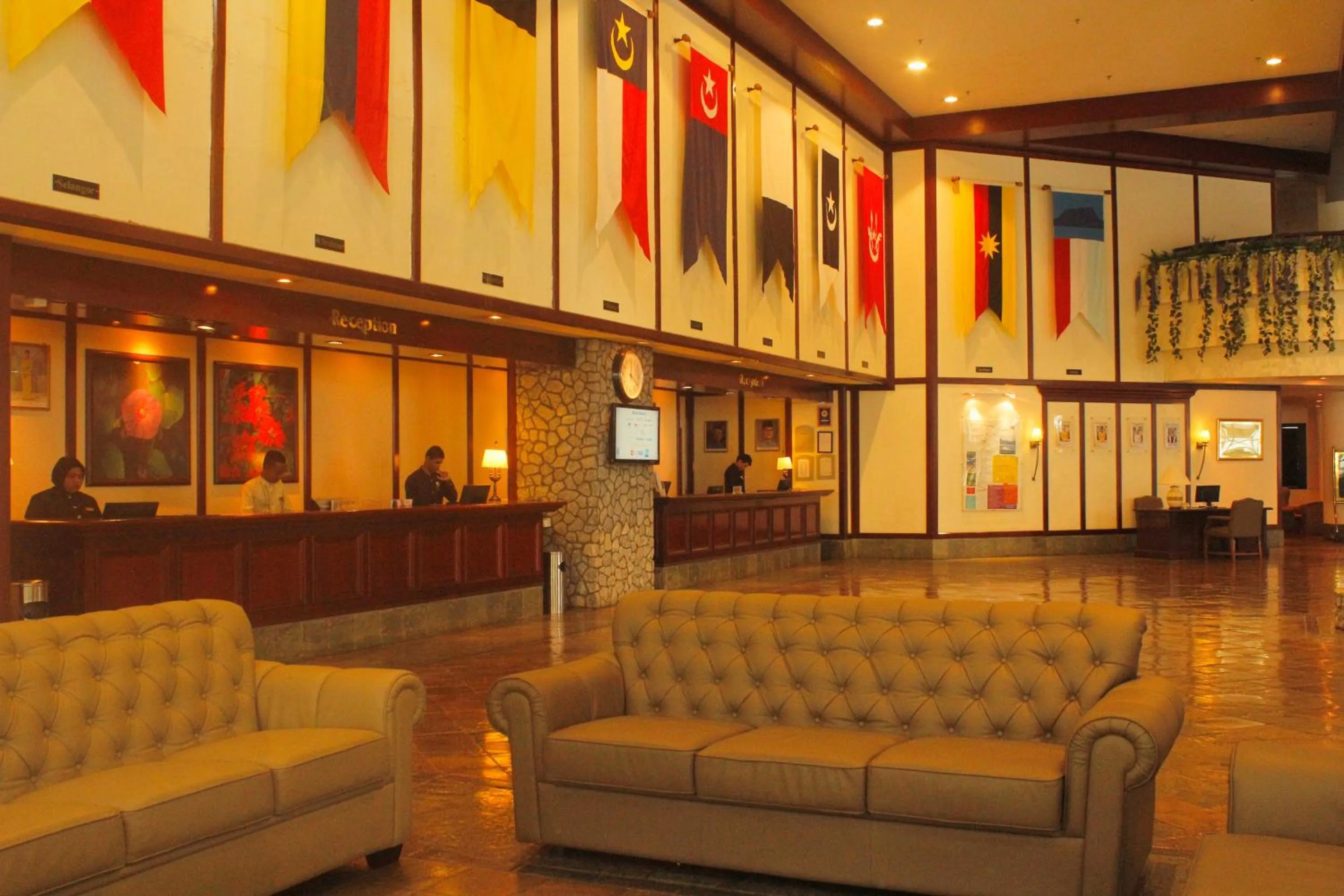 Lobby or reception in Copthorne Cameron Highlands
