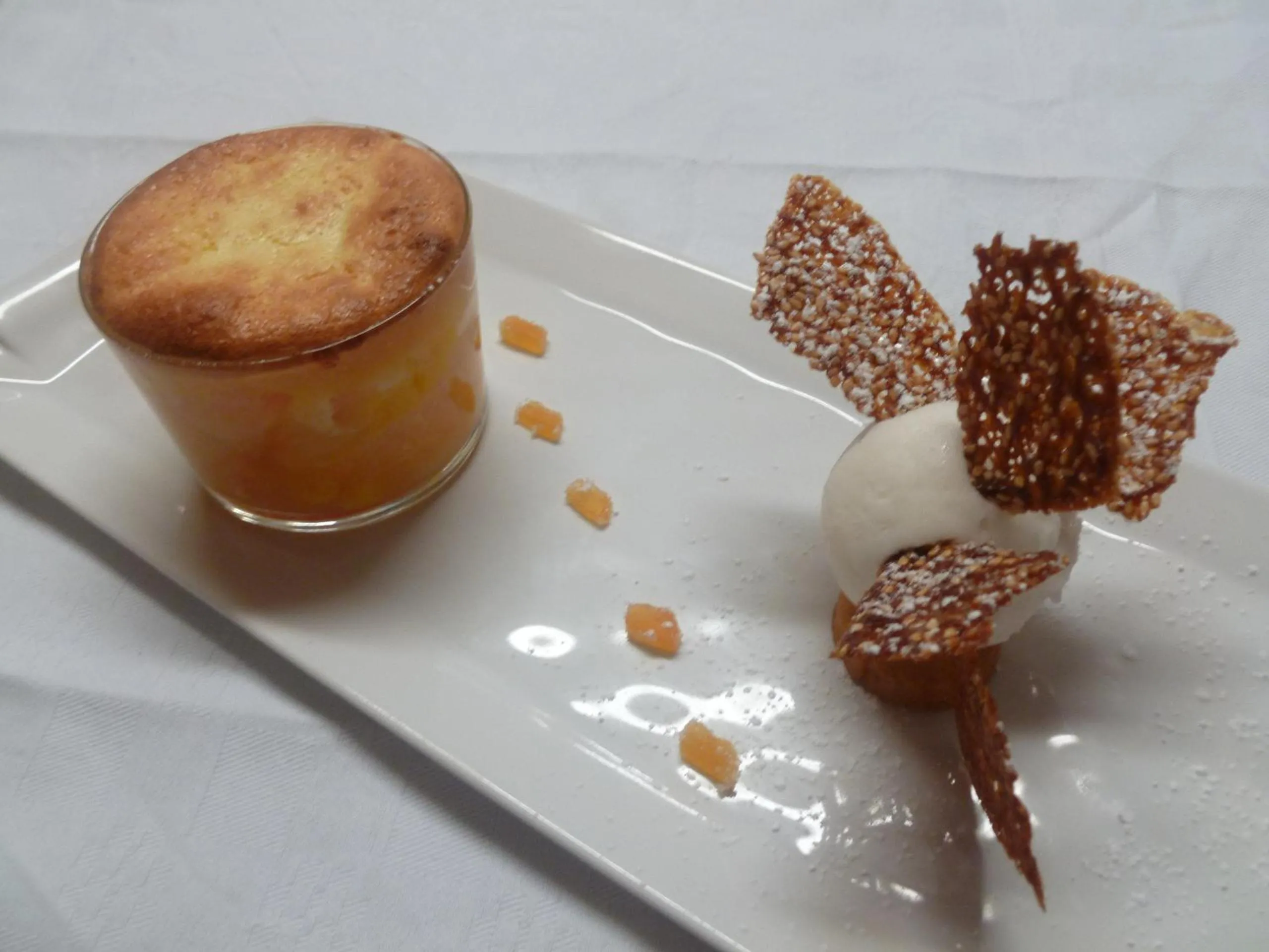 Food close-up in Auberge De L'Abbaye-Logis Hôtel Restaurant