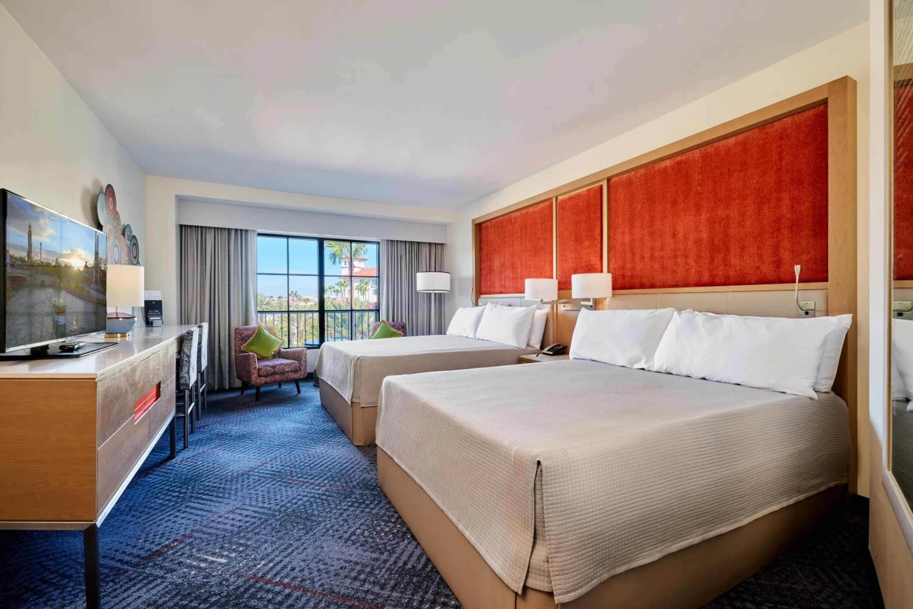 Bedroom, Bed in Universal's Hard Rock Hotel®