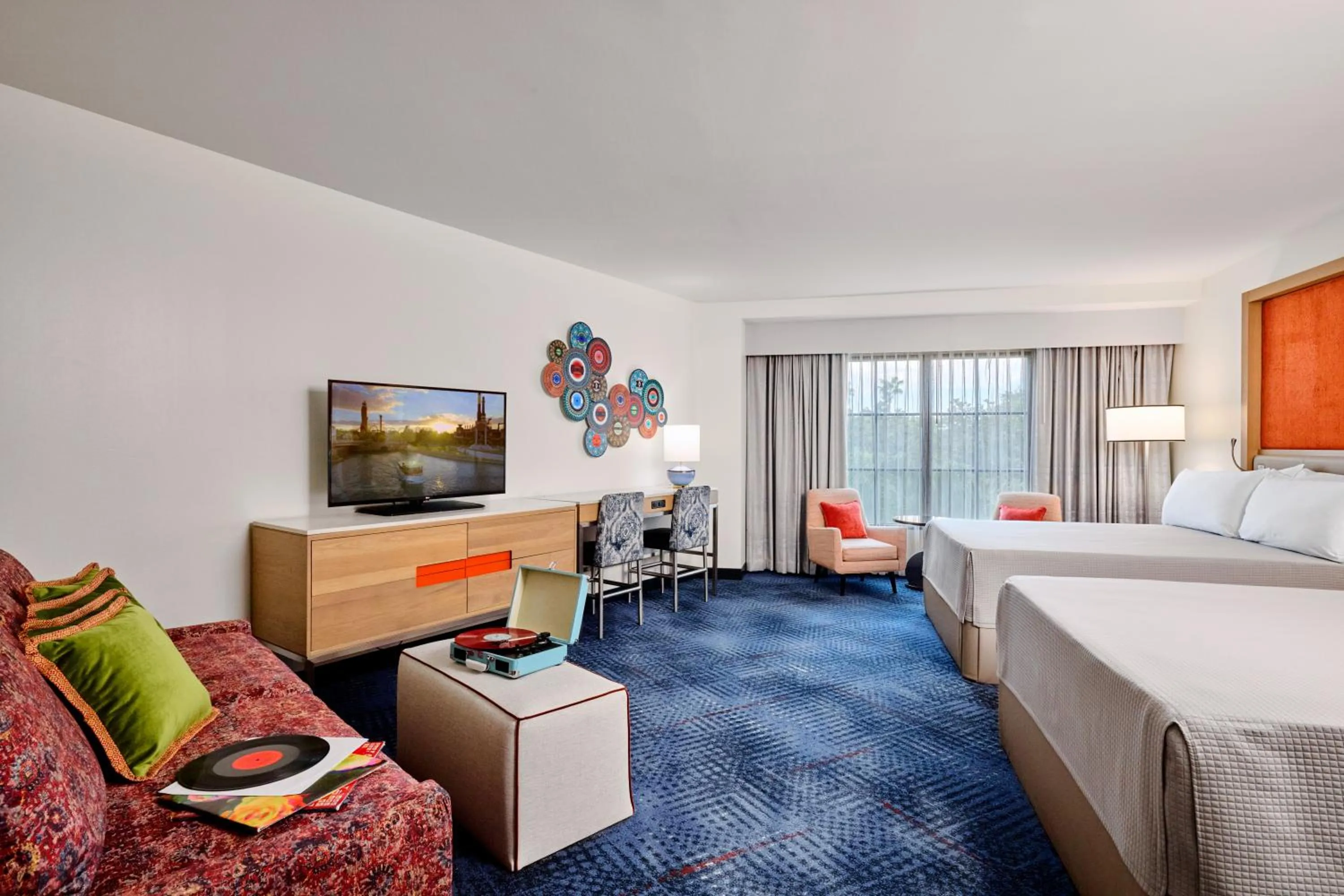 Bedroom, Bed in Universal's Hard Rock Hotel®