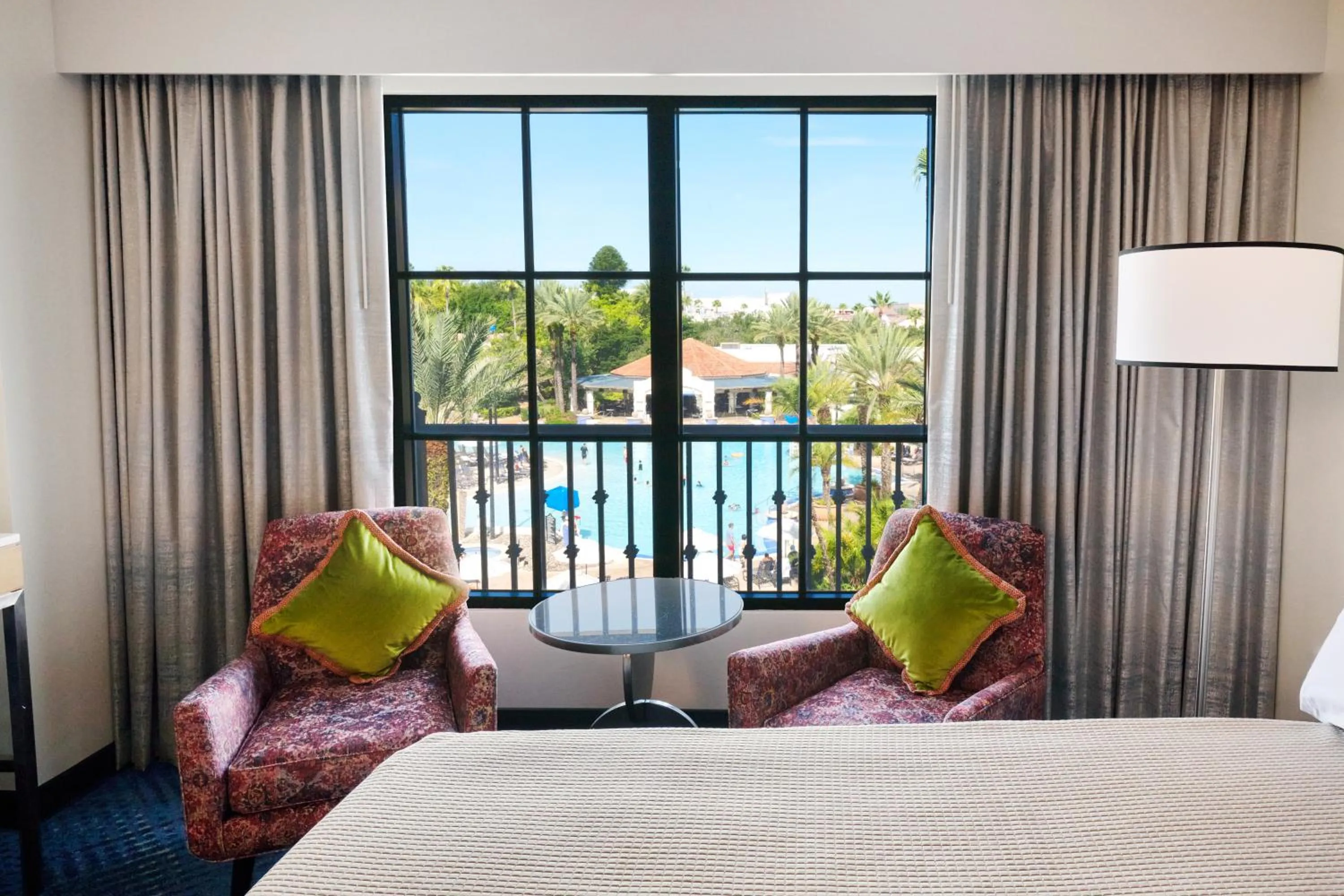 View (from property/room), Bed in Universal's Hard Rock Hotel®