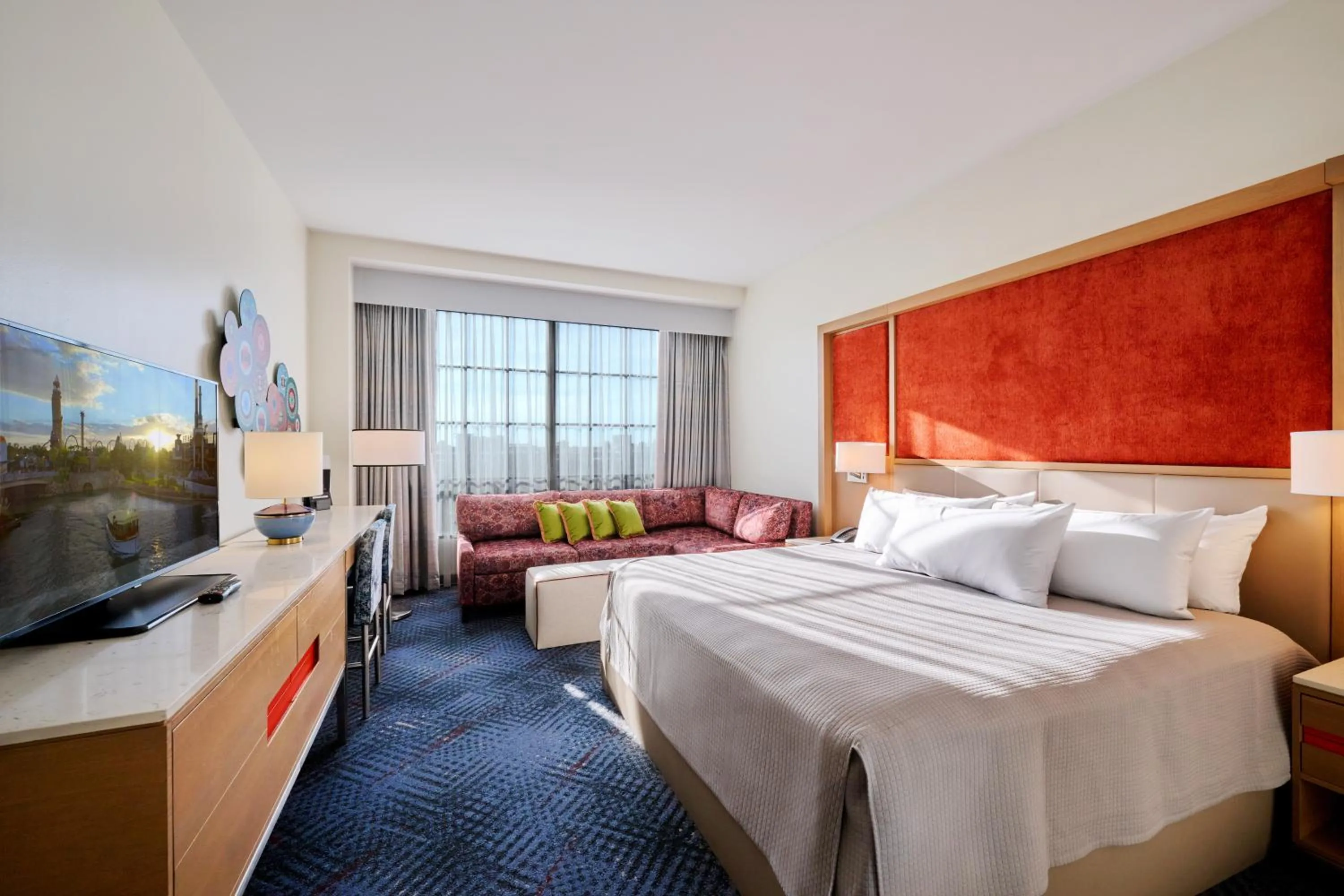 Bedroom, Bed in Universal's Hard Rock Hotel®