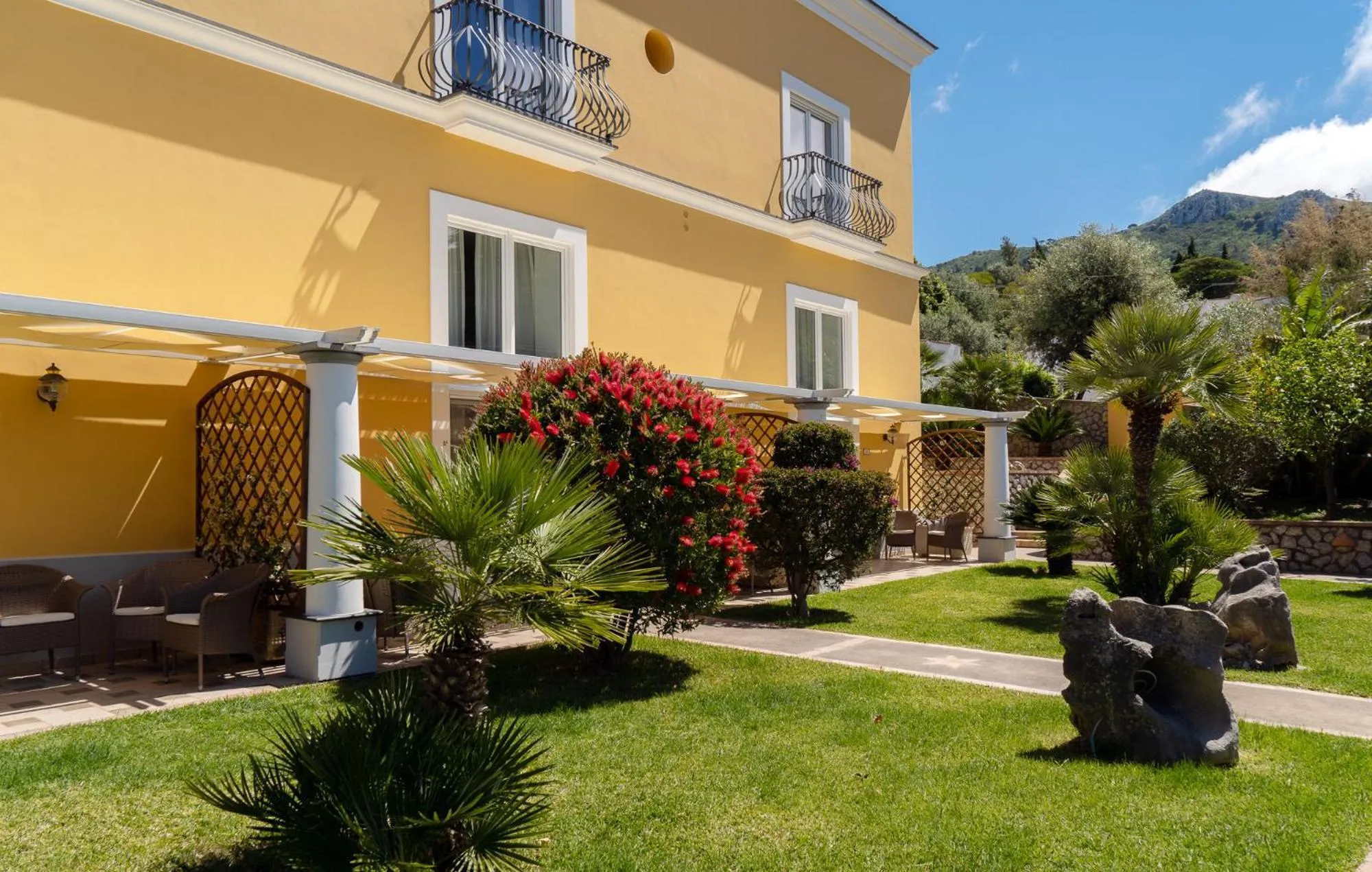 Garden in Hotel Villa Ceselle