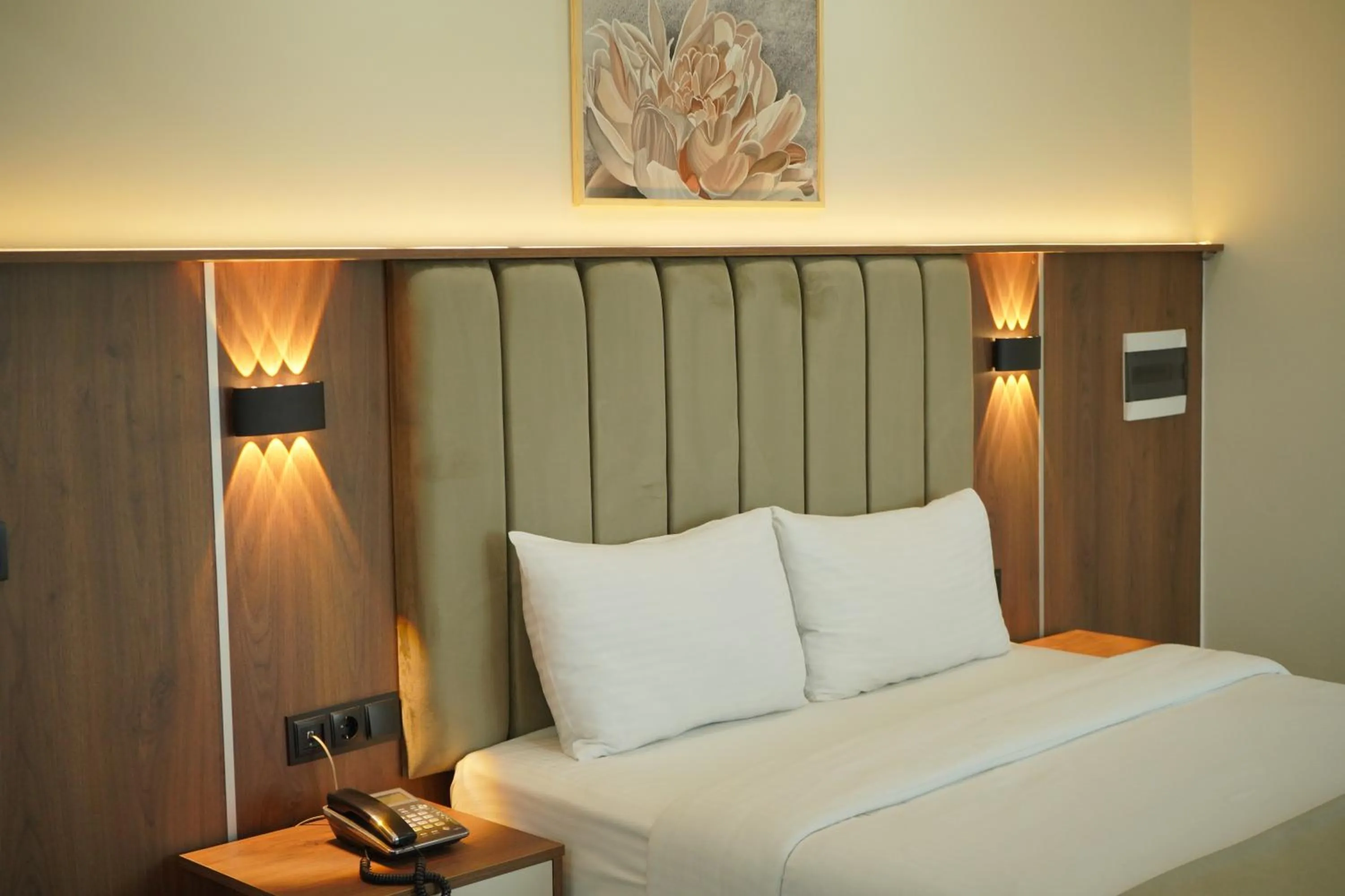 Bed in Lioncity Hotel