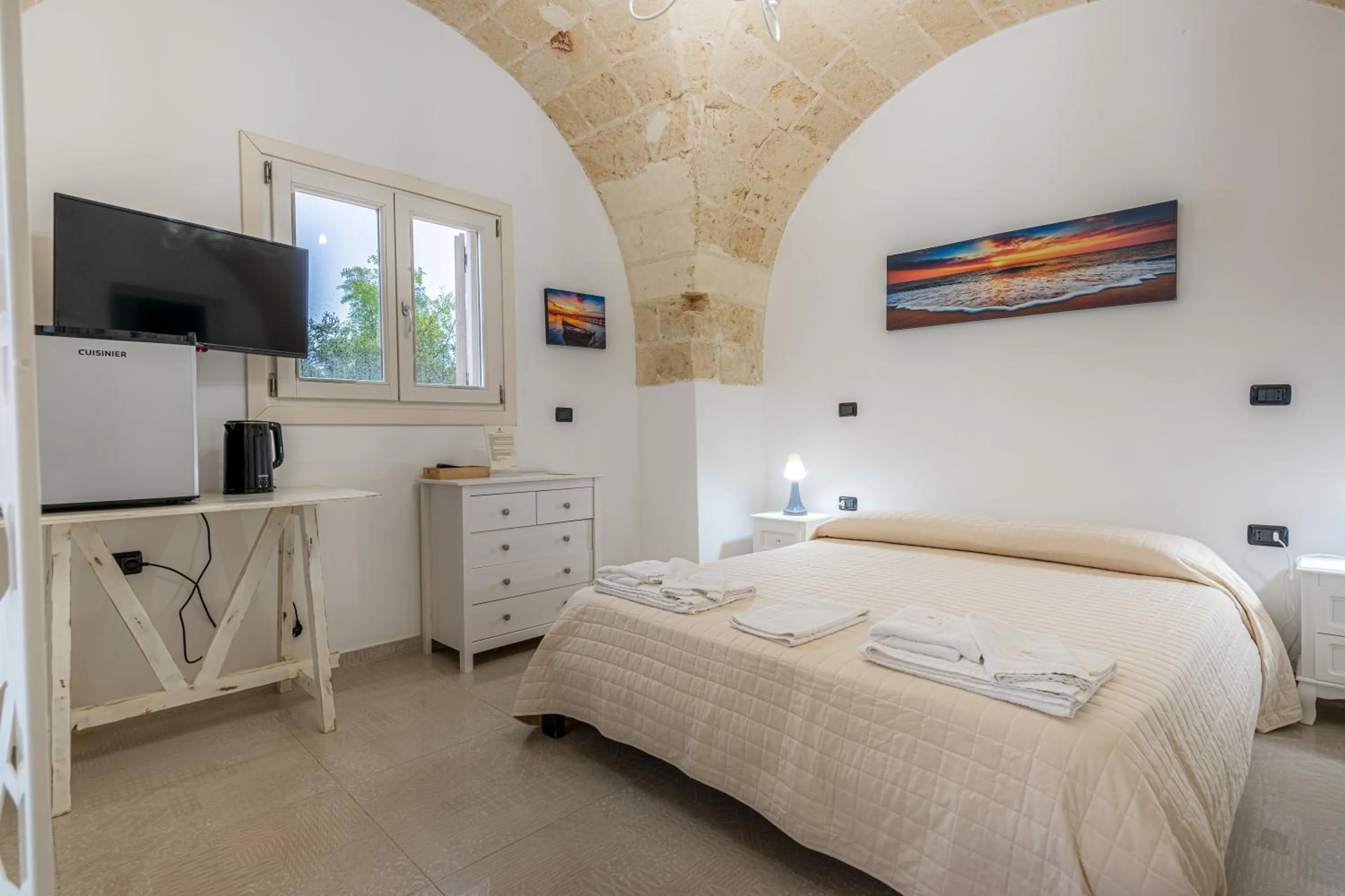 Bedroom, Bed in Masseria Tenuta Quintino