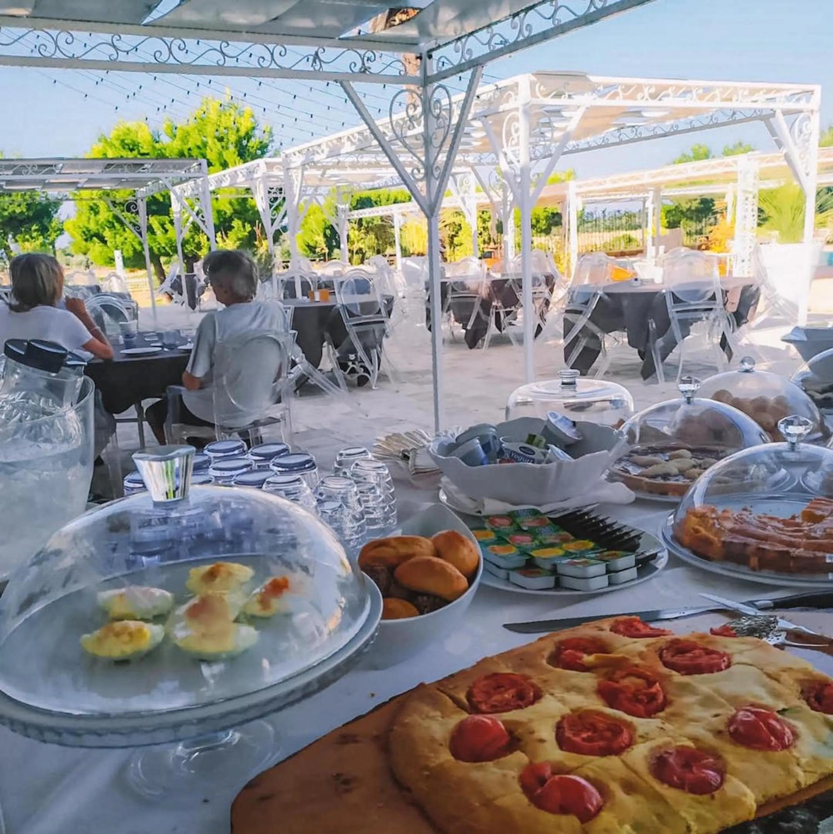 Buffet breakfast in Masseria Tenuta Quintino