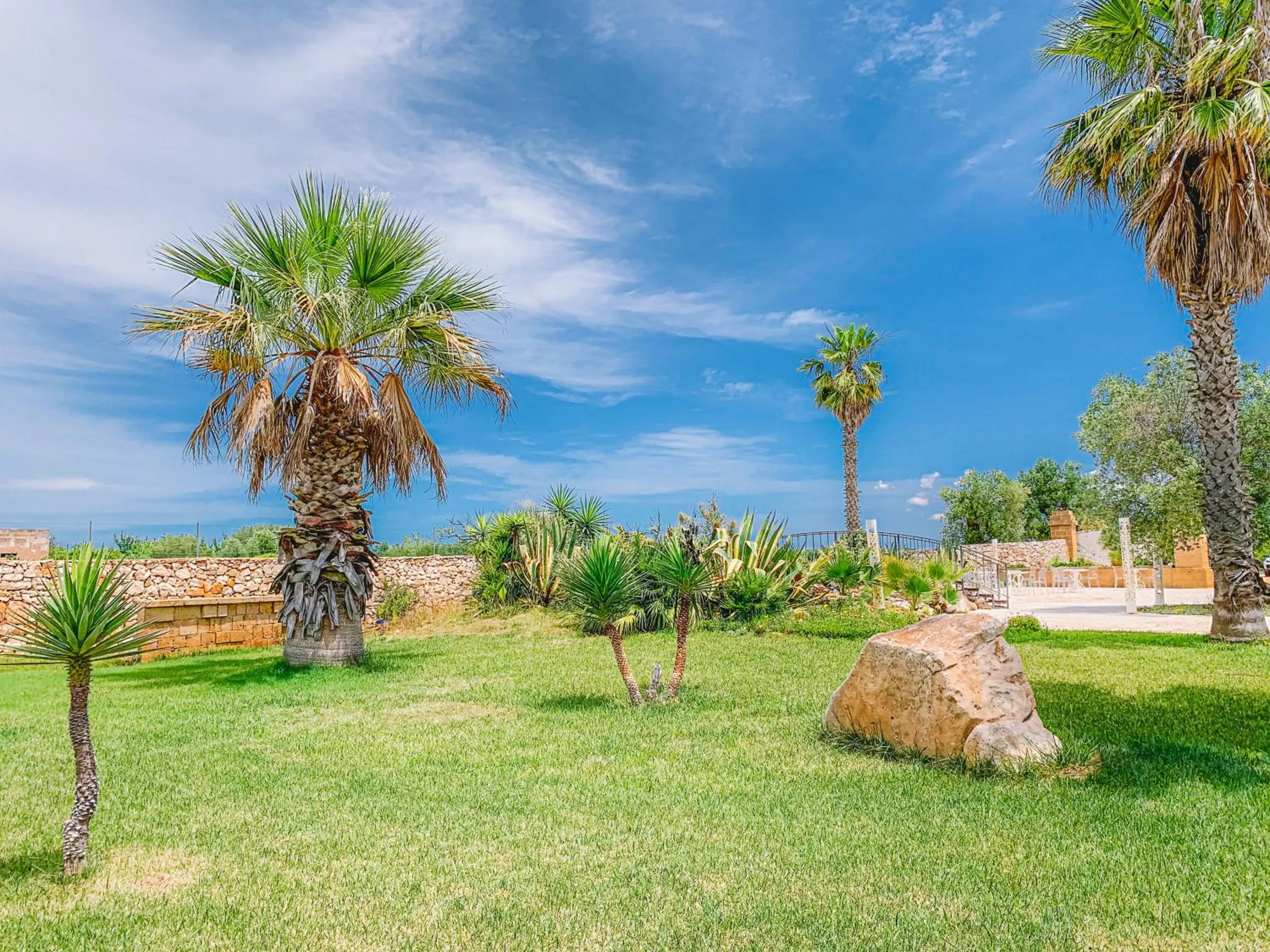 Garden in Masseria Tenuta Quintino