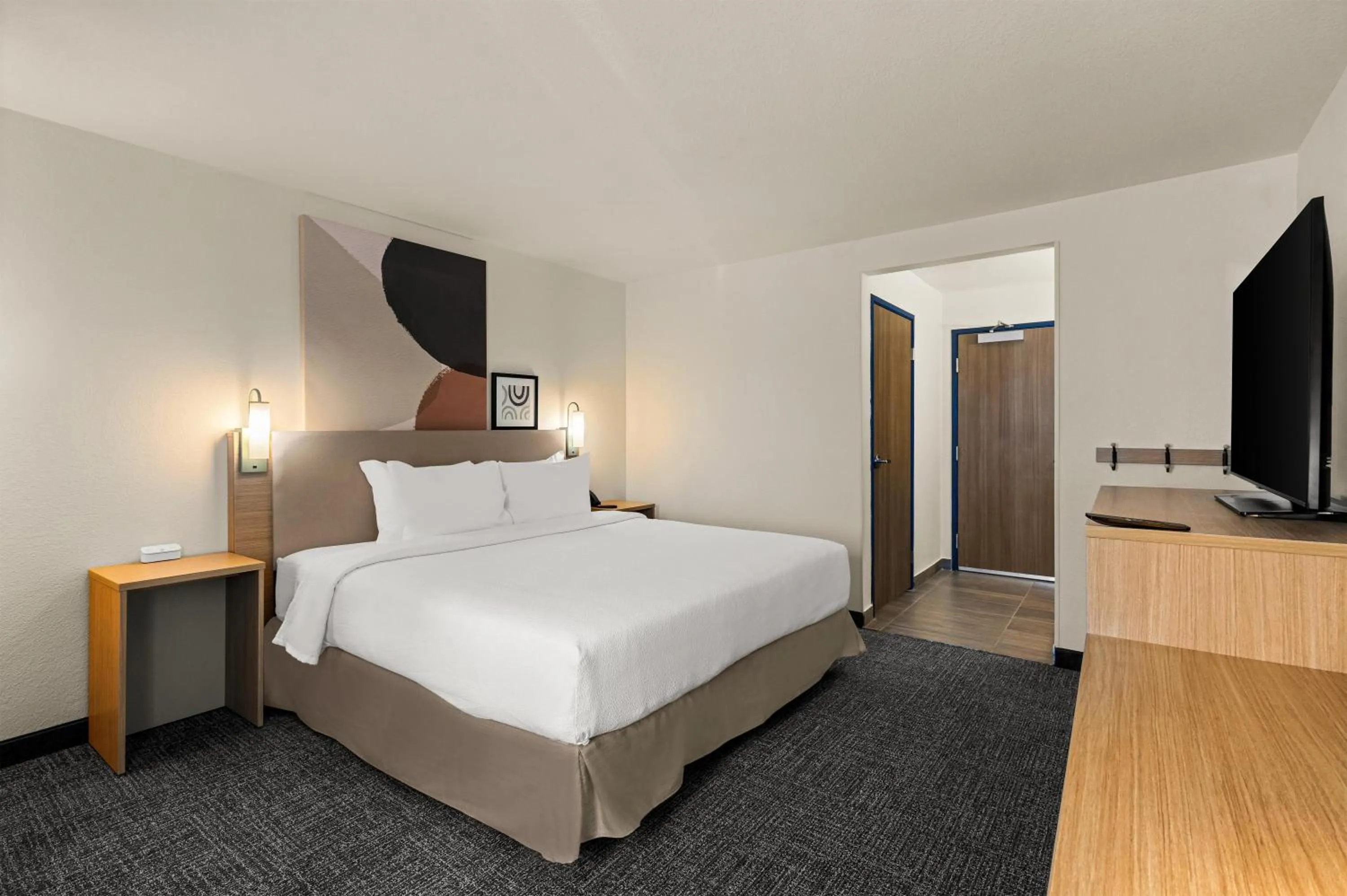 Bed in Spark By Hilton Fort Wayne