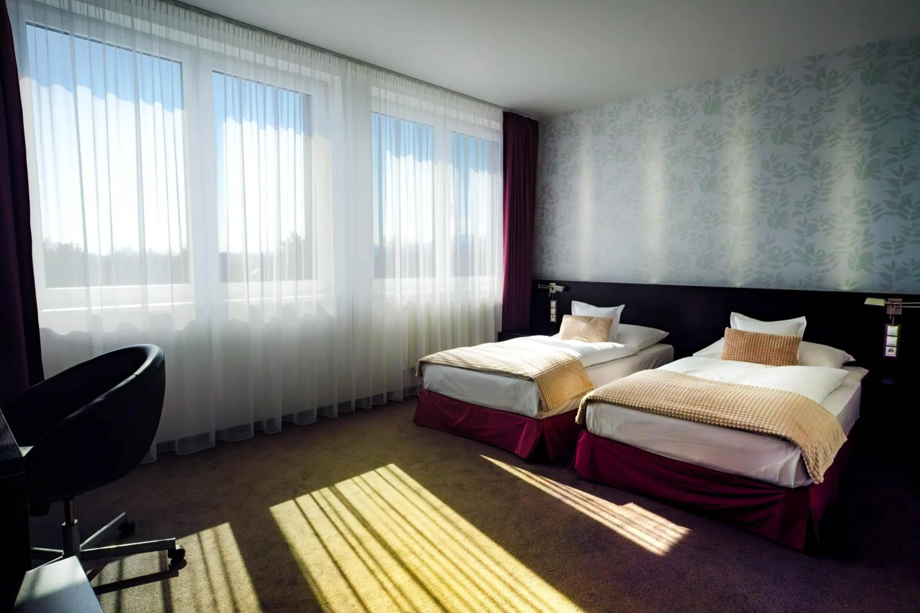 Bedroom, Bed in Hotel Turiec