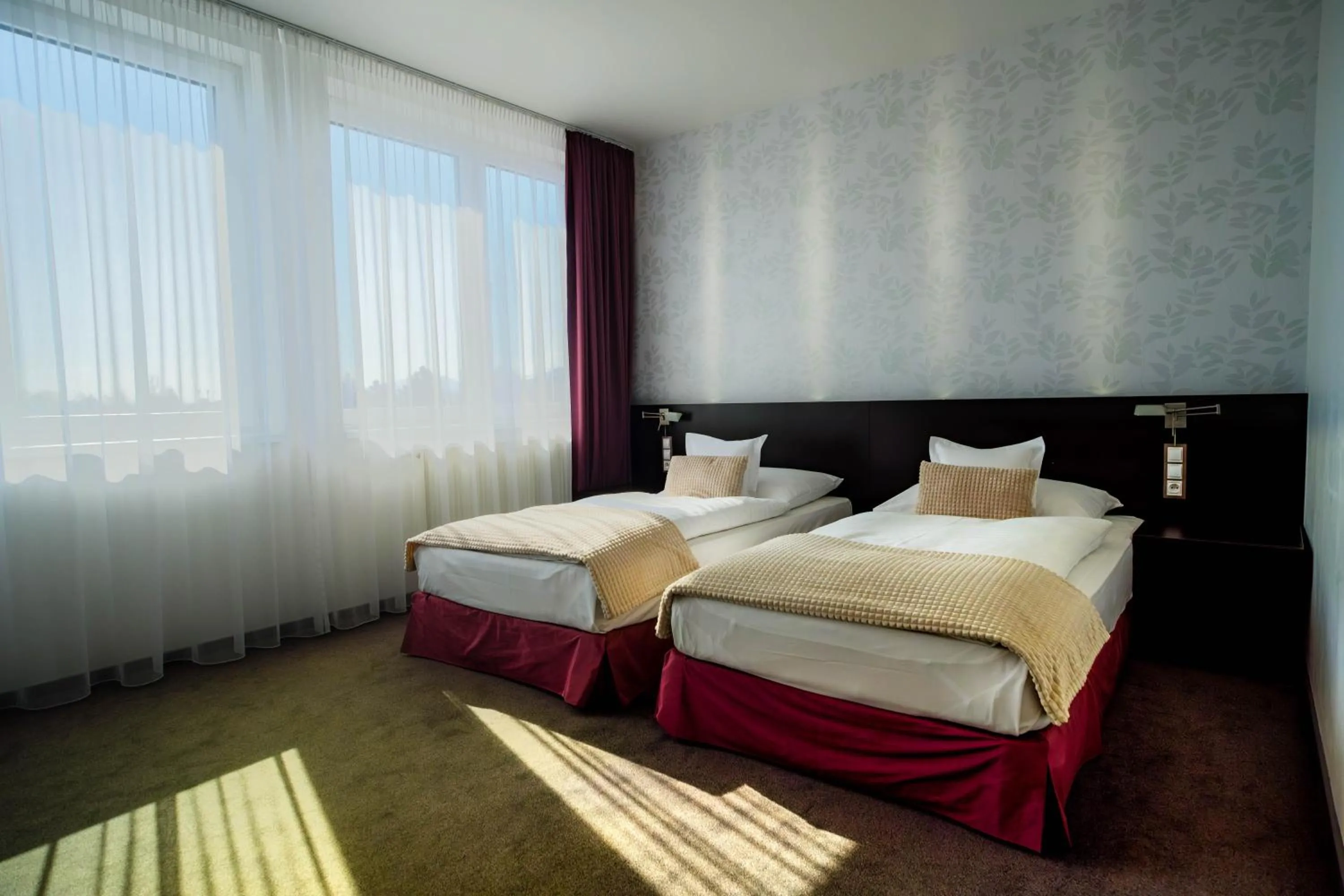 Bedroom, Bed in Hotel Turiec