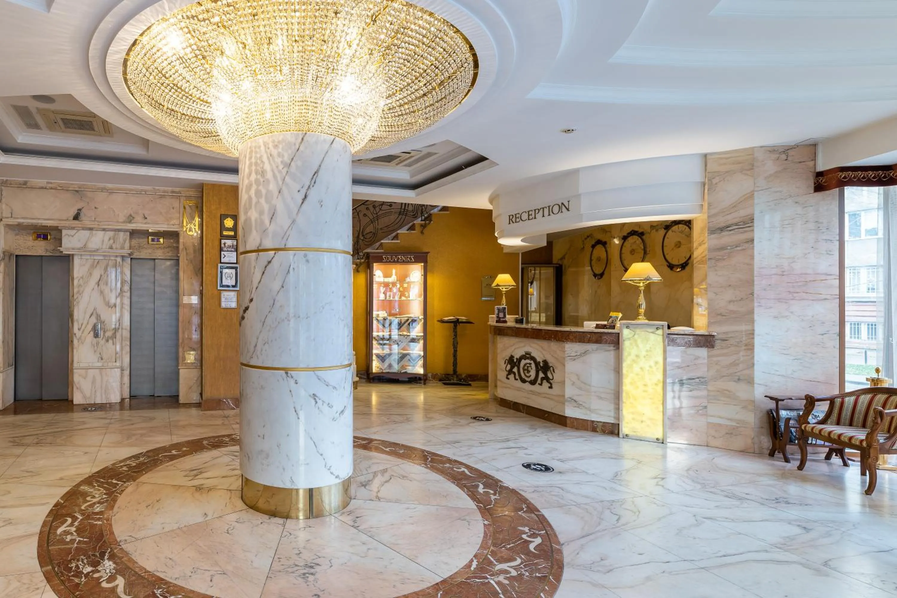 Lobby or reception in Eurohotel