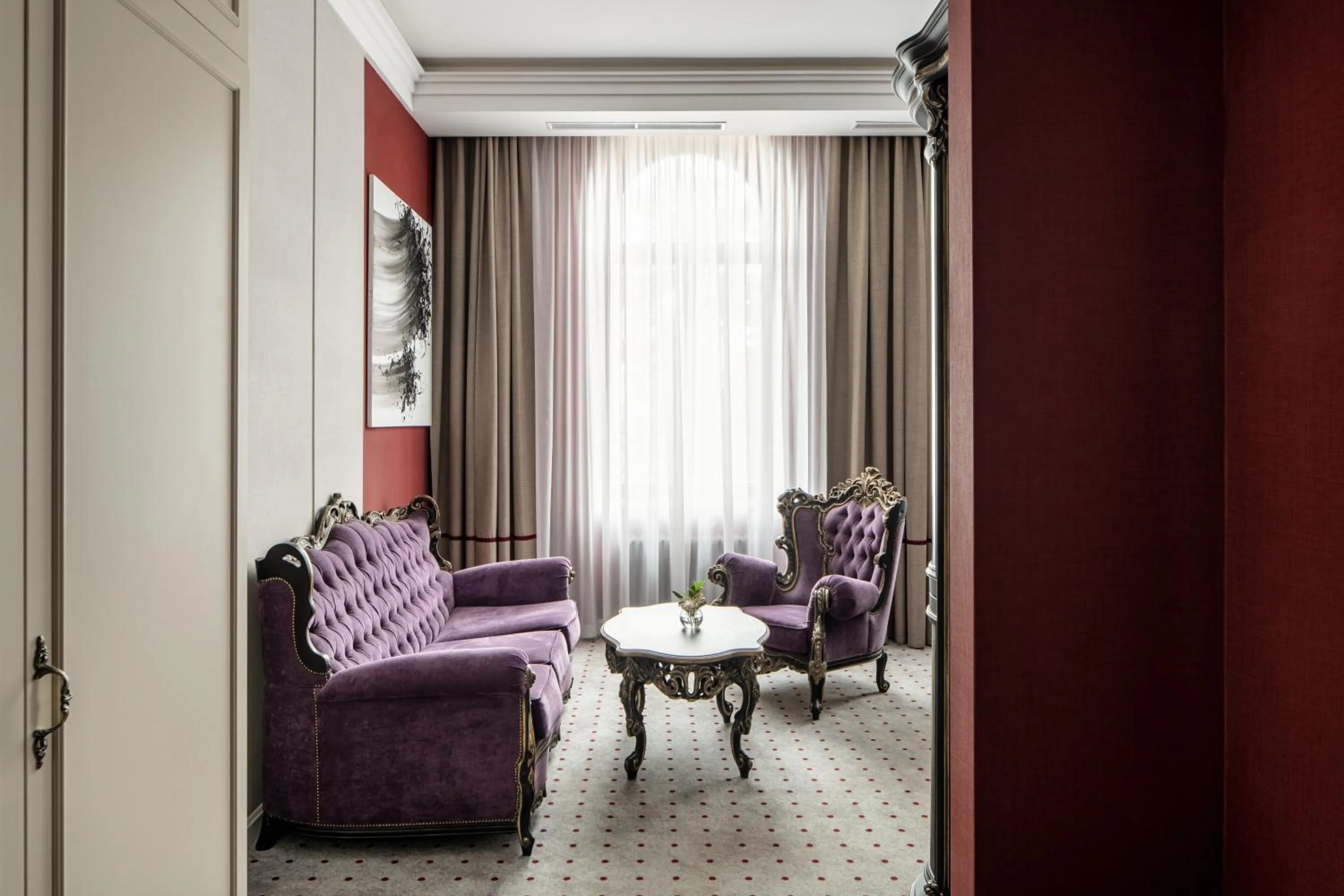 Living room in Grand Hotel Lviv Casino & Spa