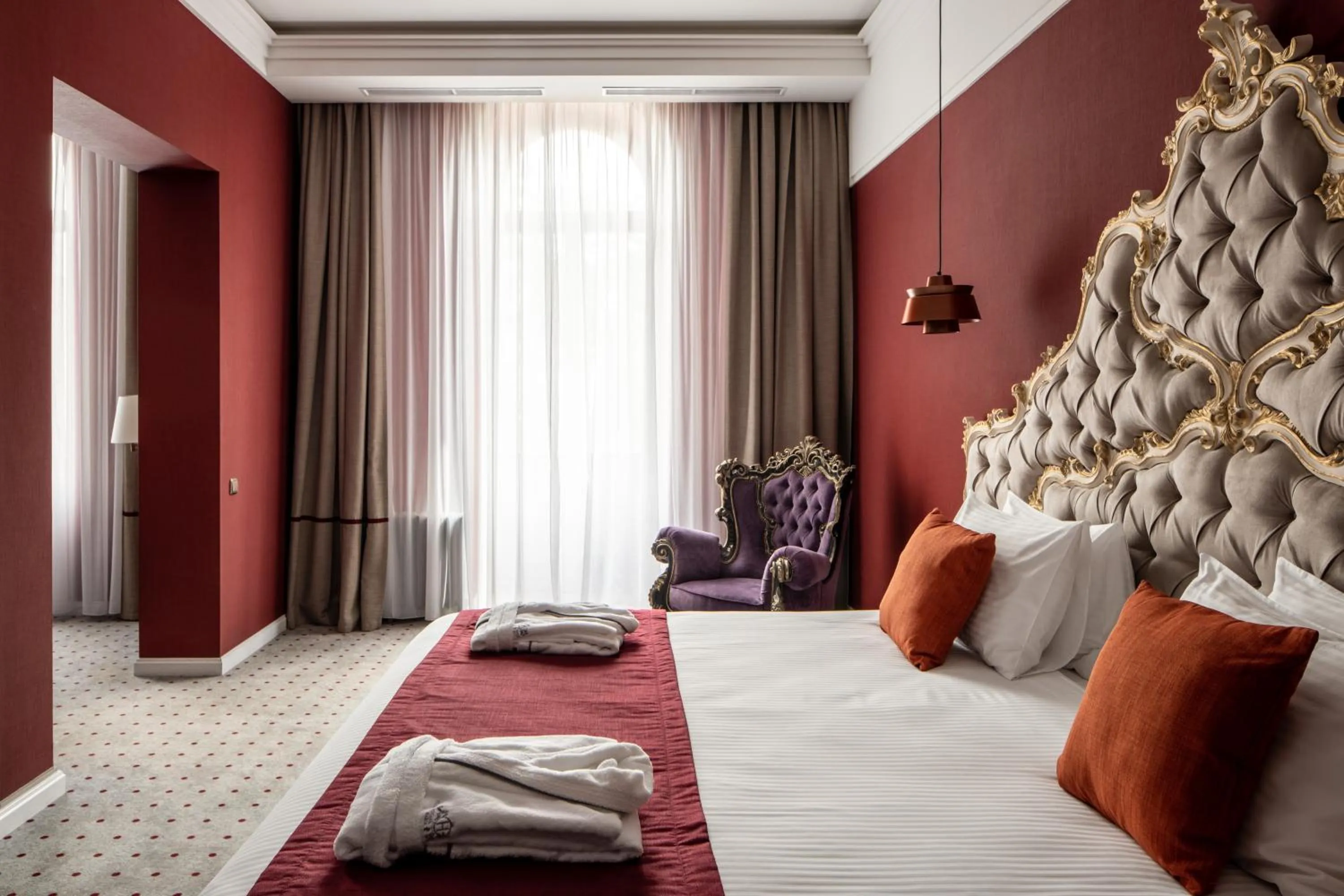 Bedroom, Bed in Grand Hotel Lviv Casino & Spa