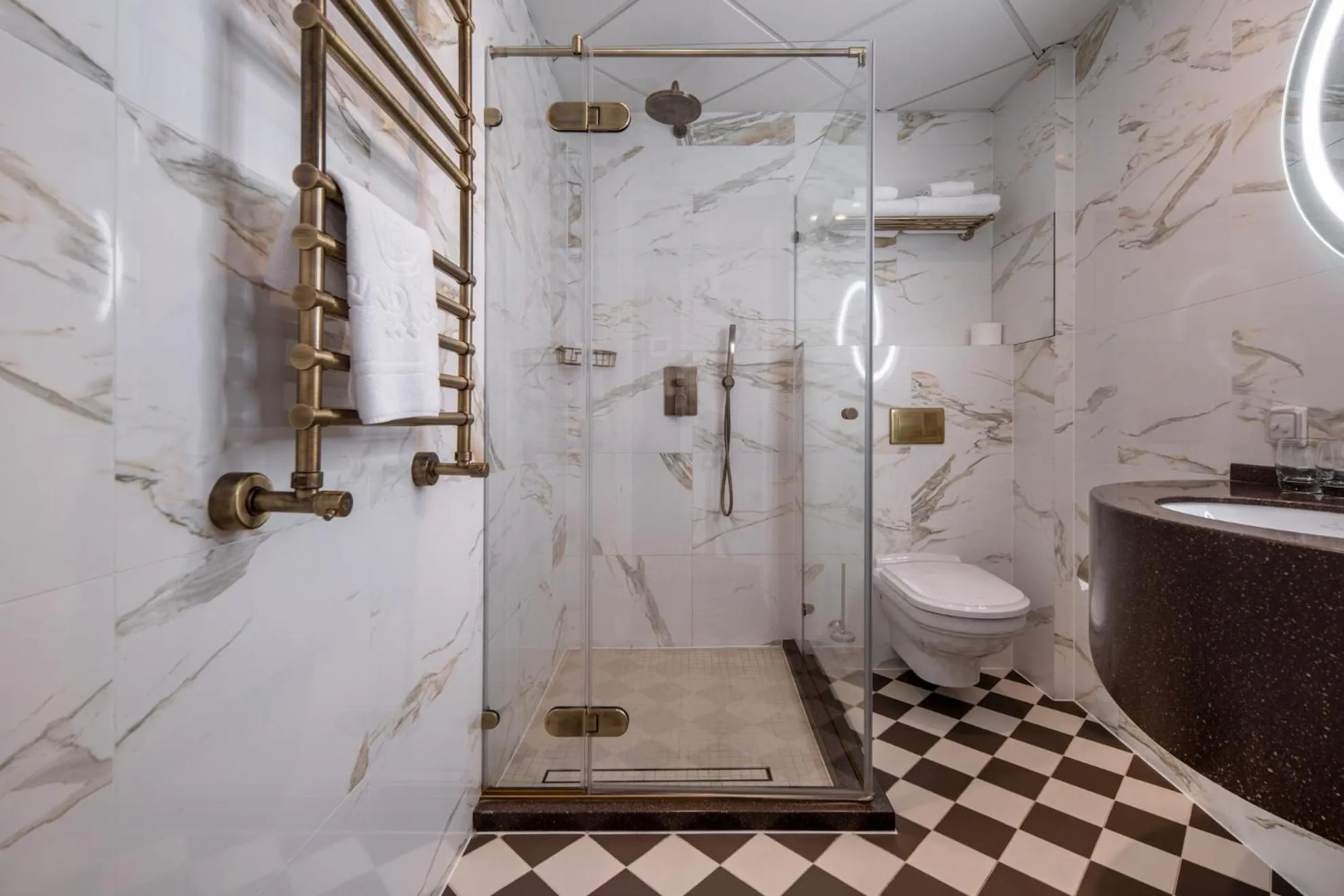 Shower in Grand Hotel Lviv Casino & Spa