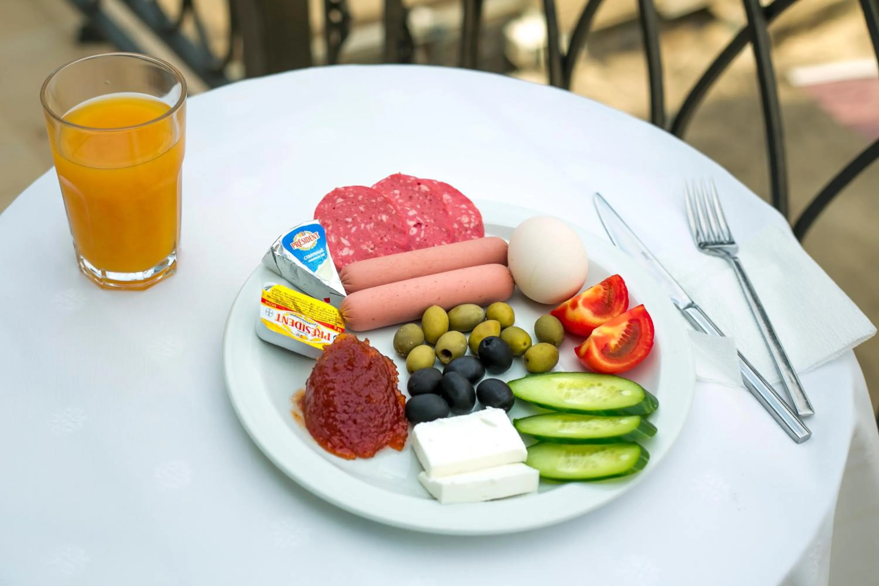 Breakfast in Old City Inn Hotel