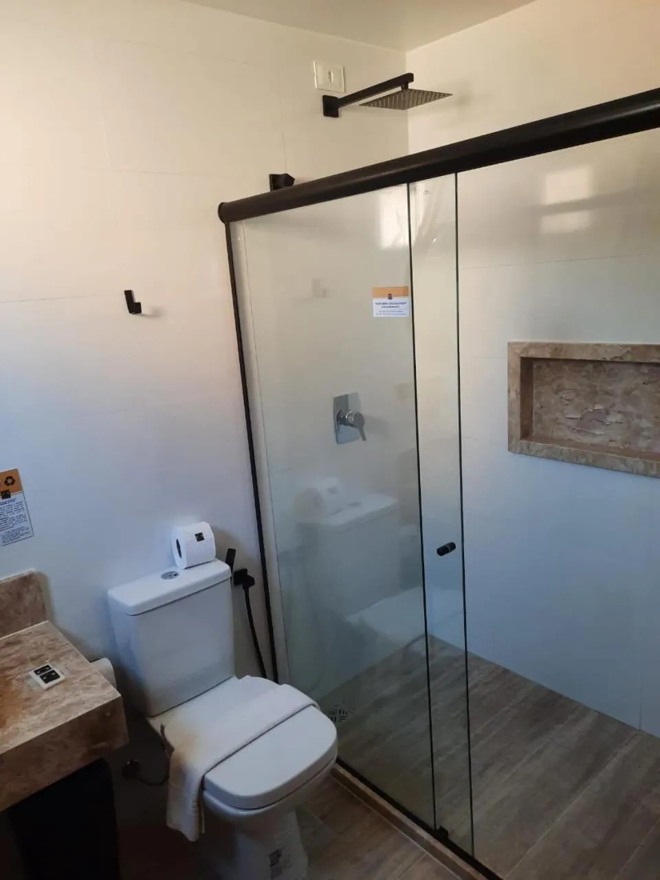 Shower in Pousada Pérola Do Morro