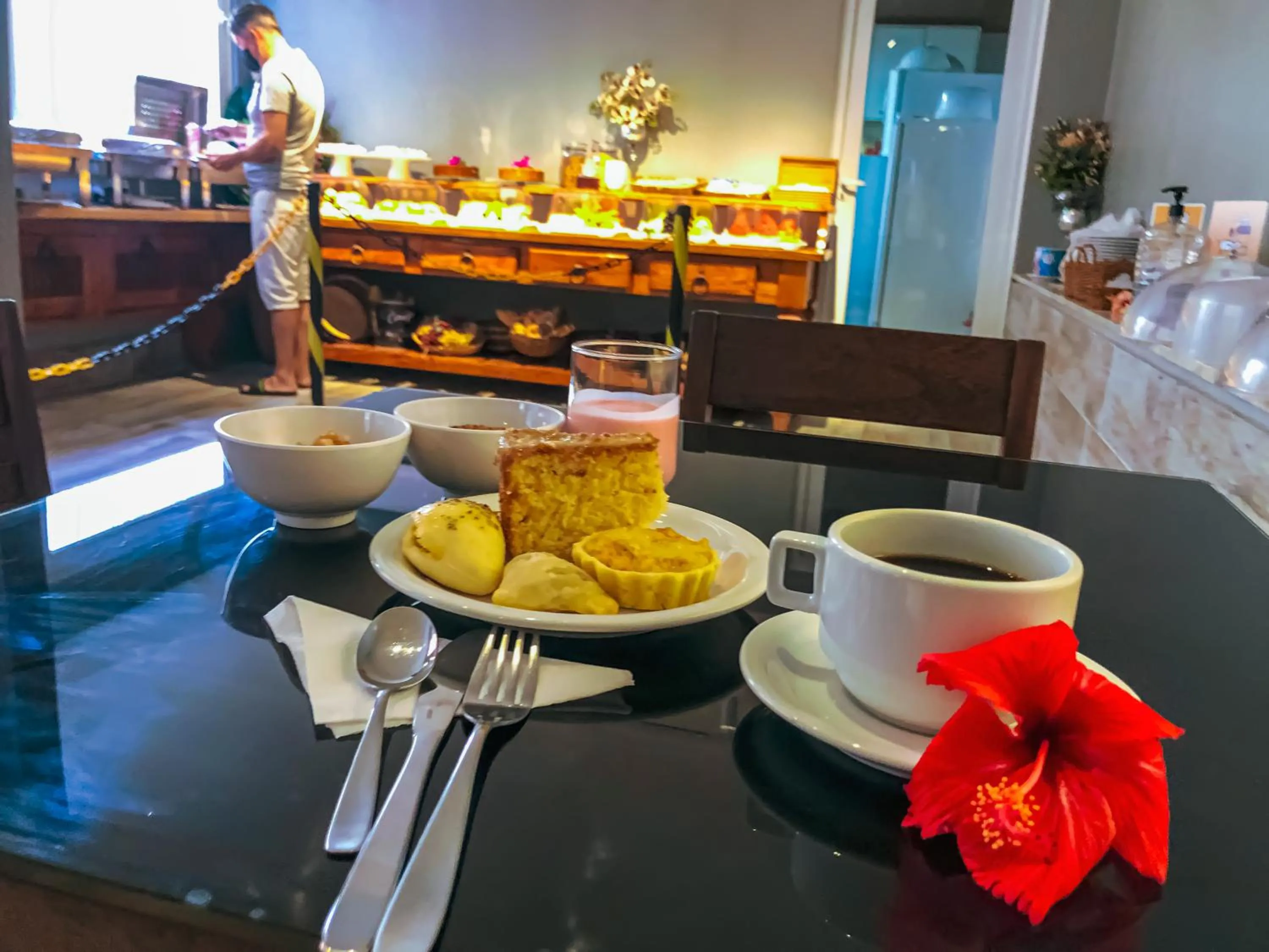 Breakfast in Pousada Pérola Do Morro