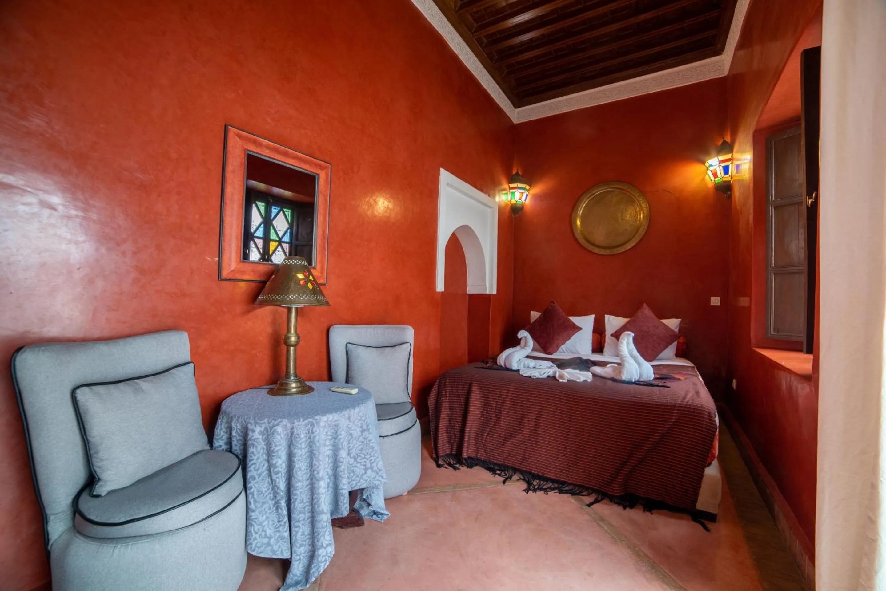 Bedroom, Bed in Riad Le Jardin de Lea, Suites & Spa