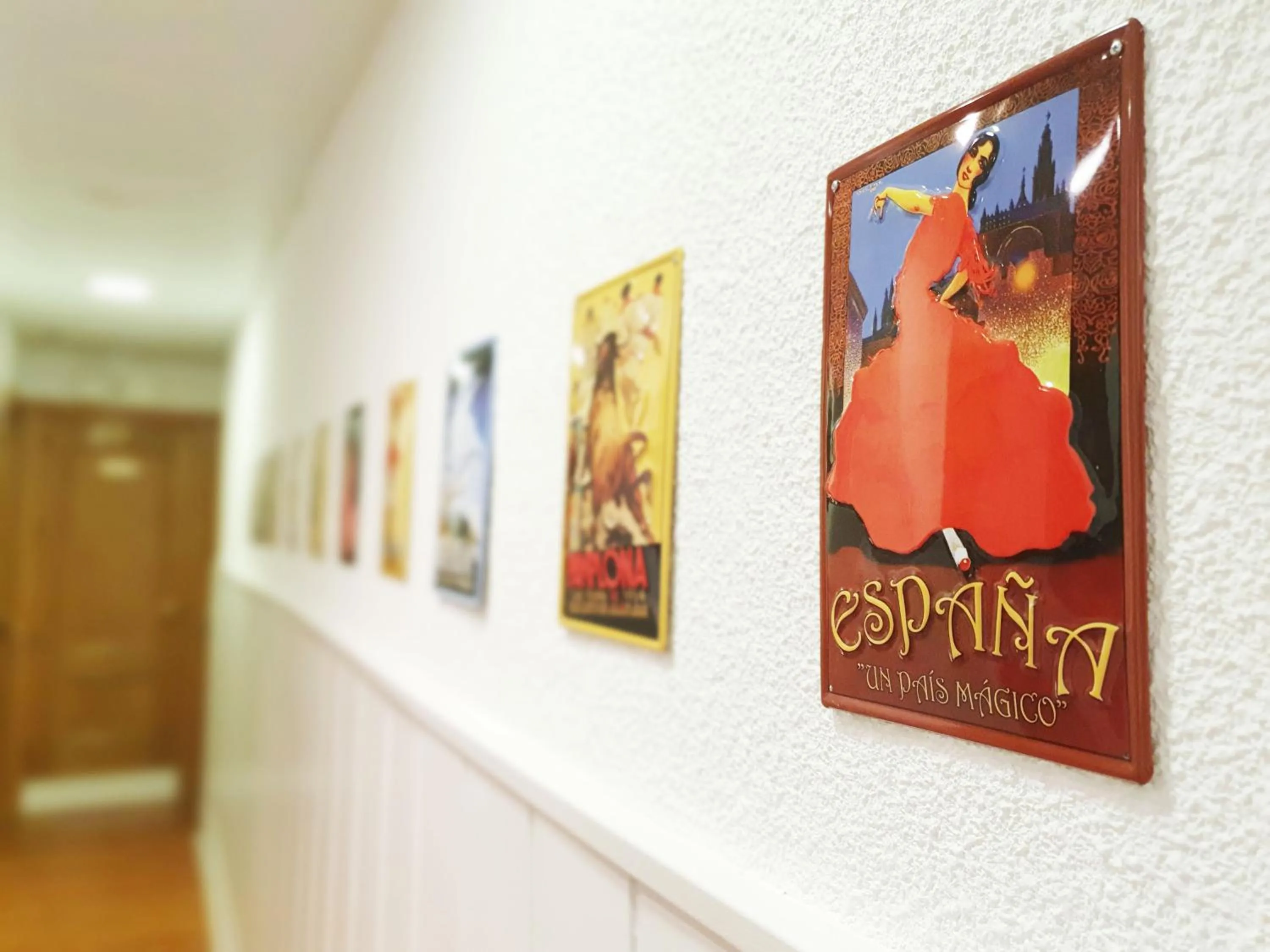 Lobby or reception in Hostal Alicante