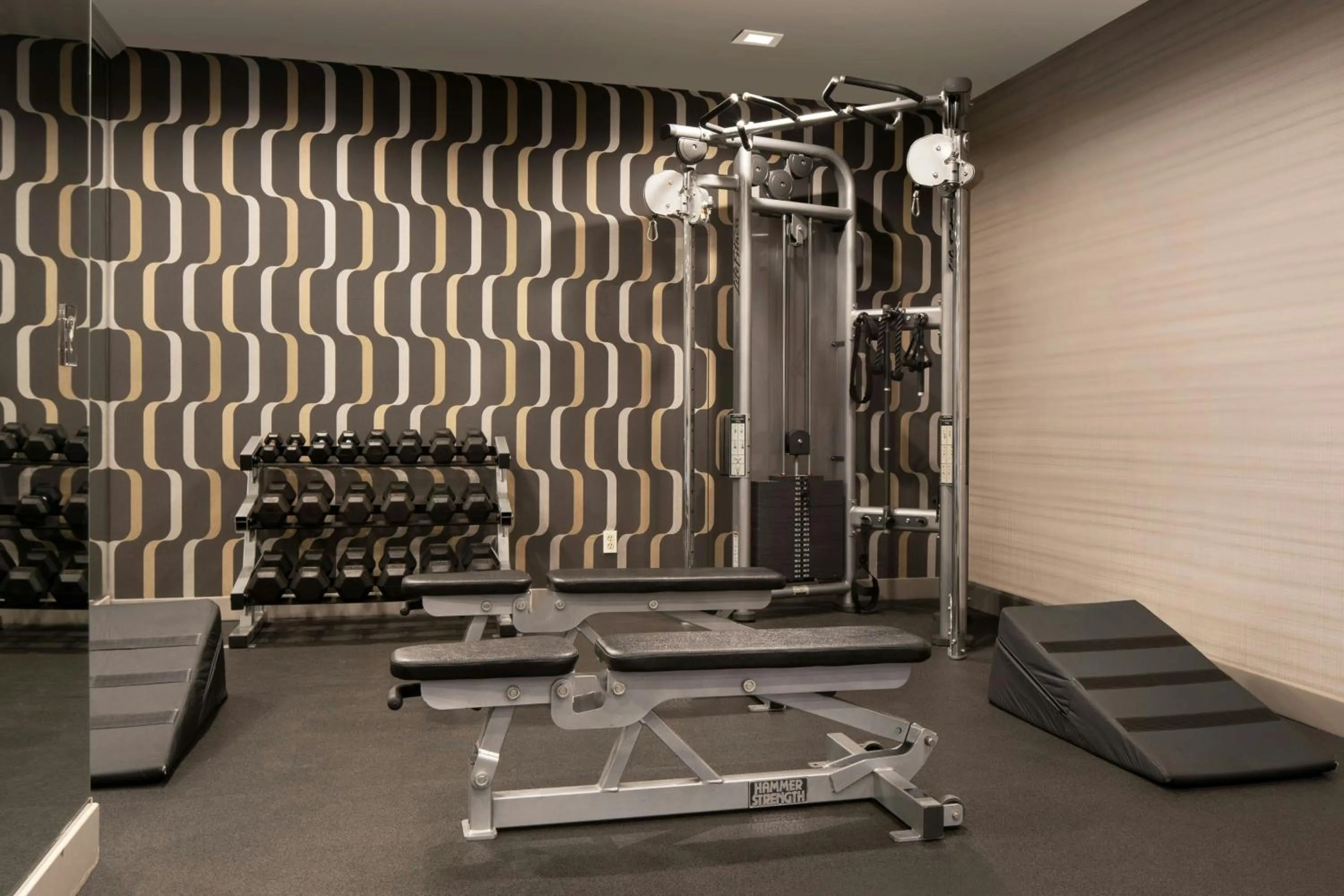 Fitness centre/facilities in Visalia Marriott at the Convention Center
