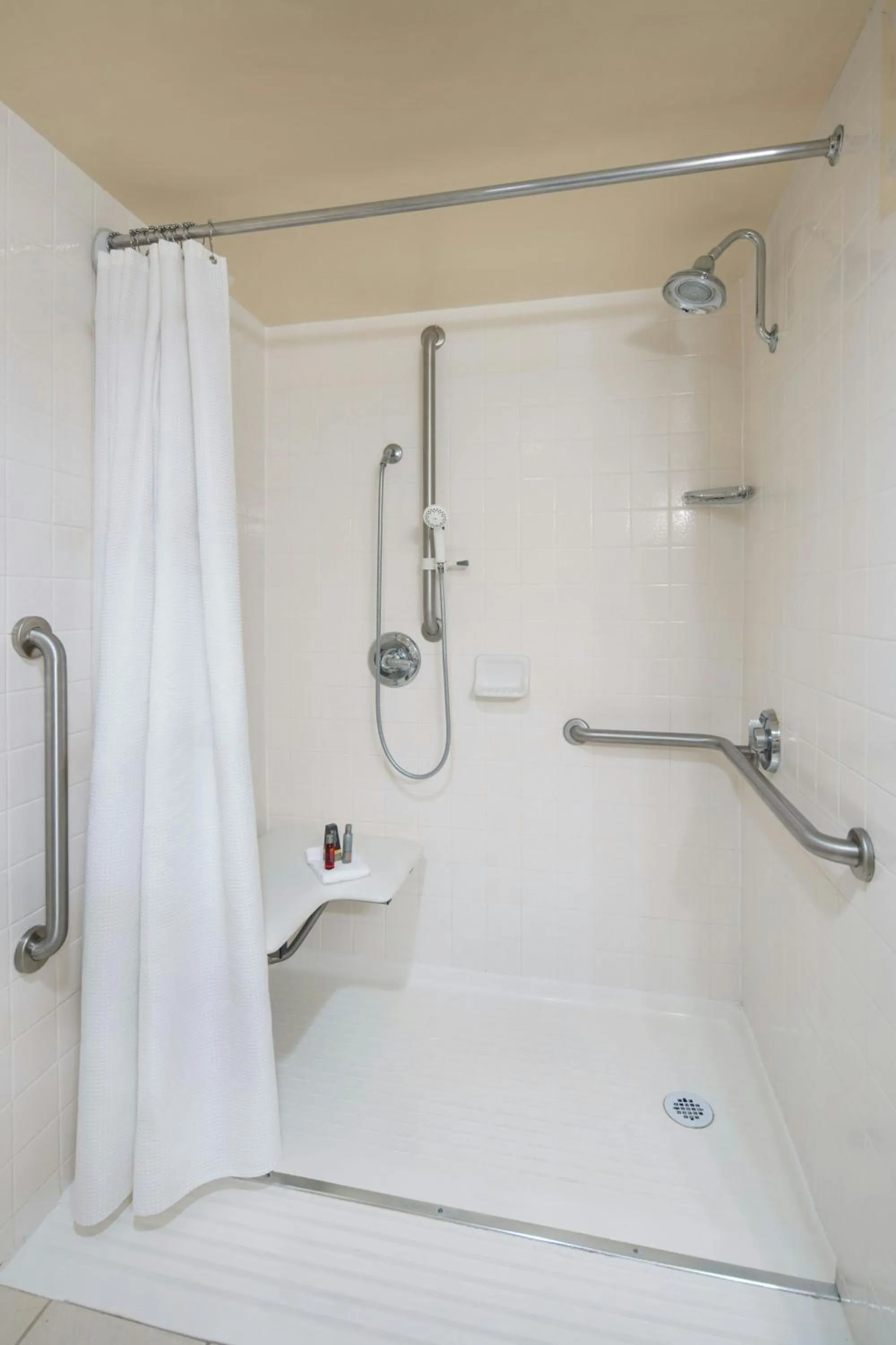 Bathroom in Visalia Marriott at the Convention Center