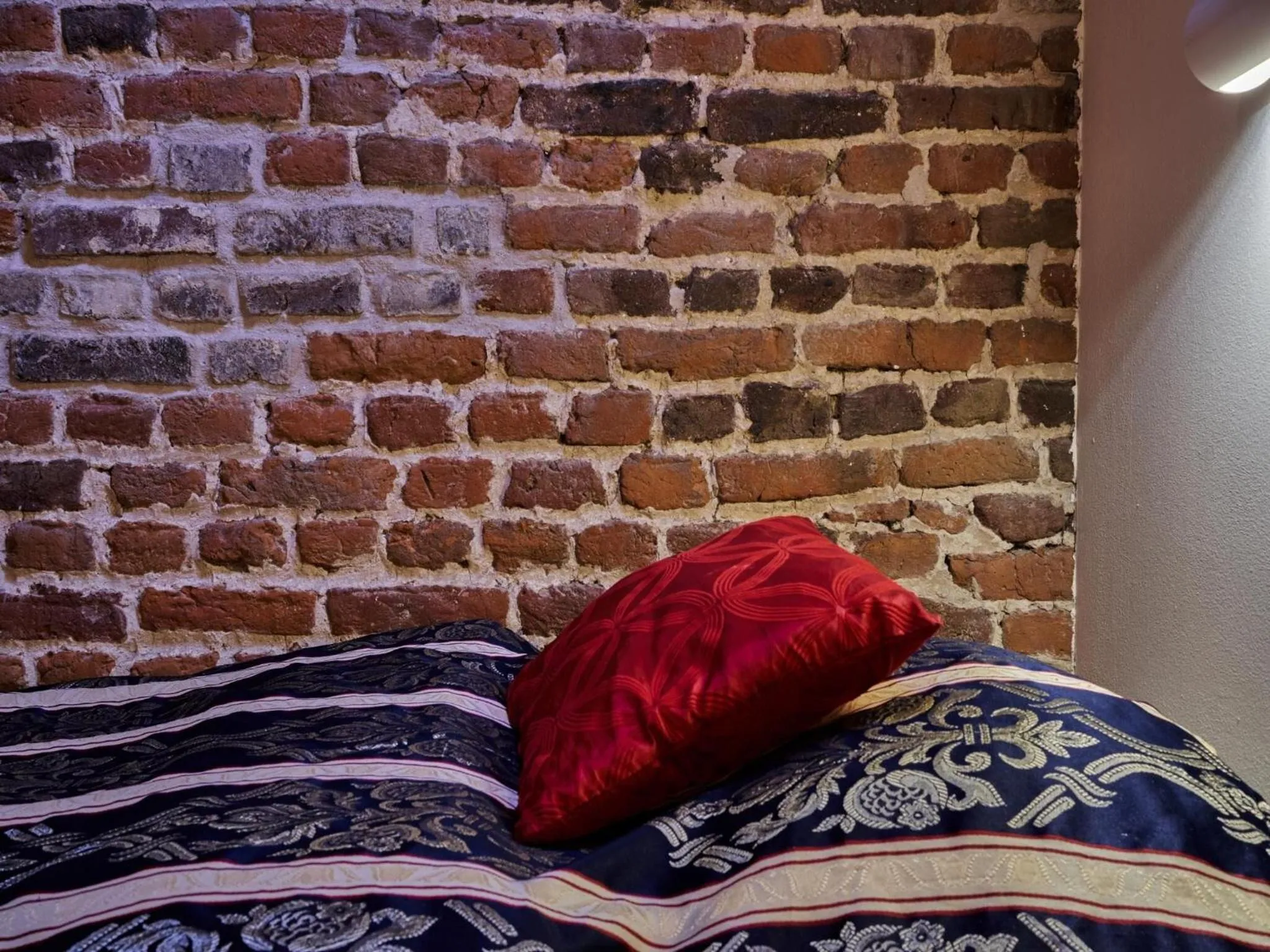 Decorative detail, Bed in Spacious Apartment near Town Center in Mesch